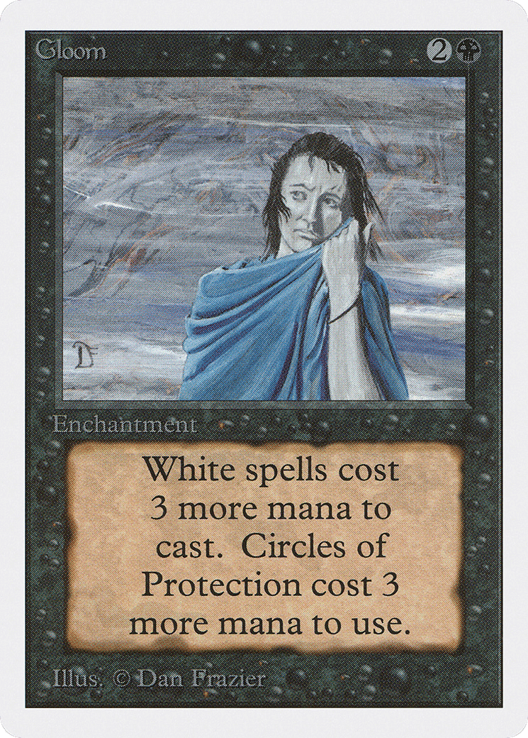 Gloom — Unlimited Edition — Magic: The Gathering