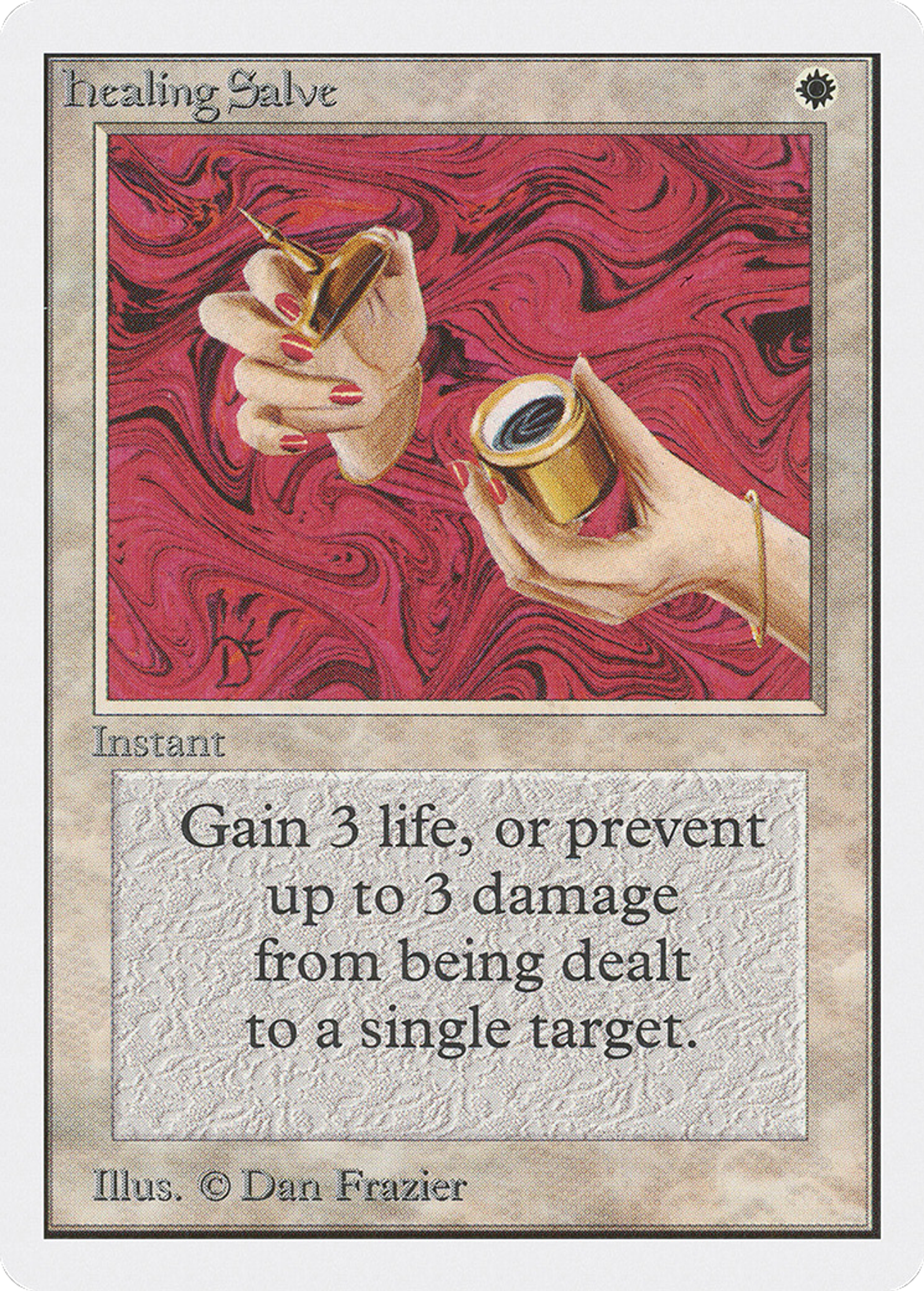 Healing Salve — Unlimited Edition — Magic: The Gathering