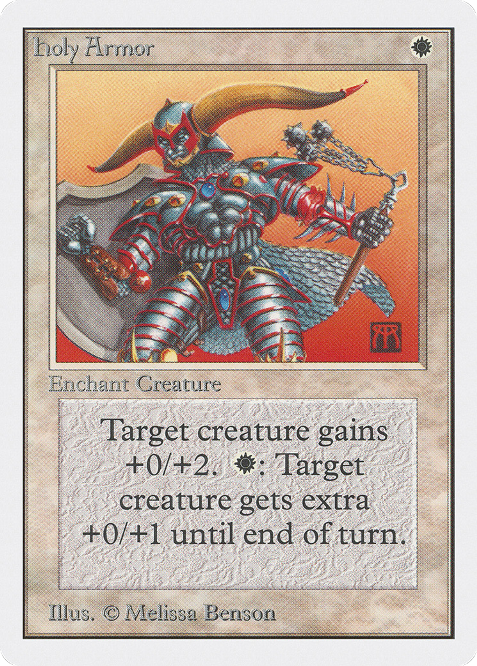 Holy Armor — Unlimited Edition — Magic: The Gathering