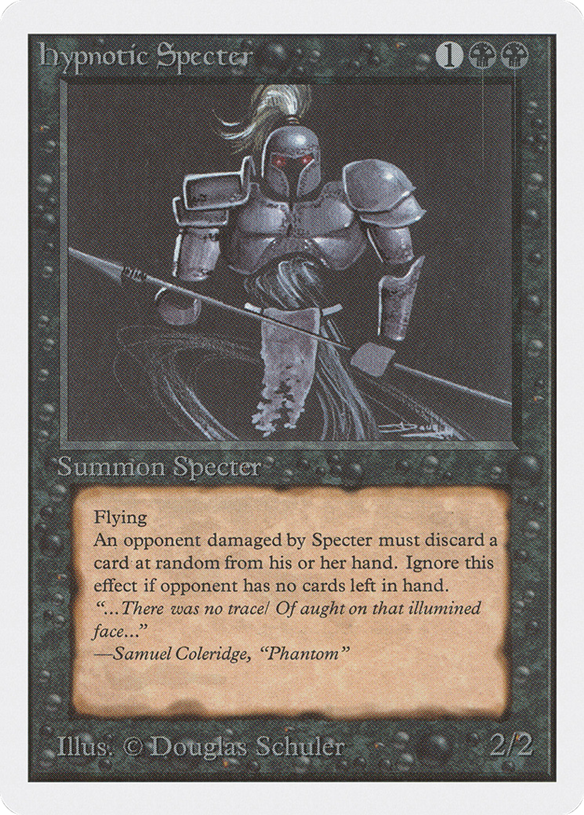 Hypnotic Specter — Unlimited Edition — Magic: The Gathering