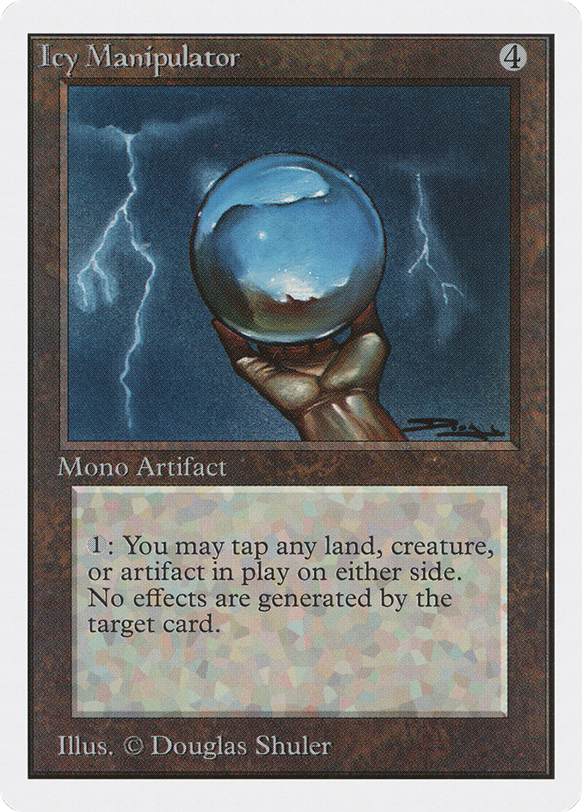 Icy Manipulator — Unlimited Edition — Magic: The Gathering