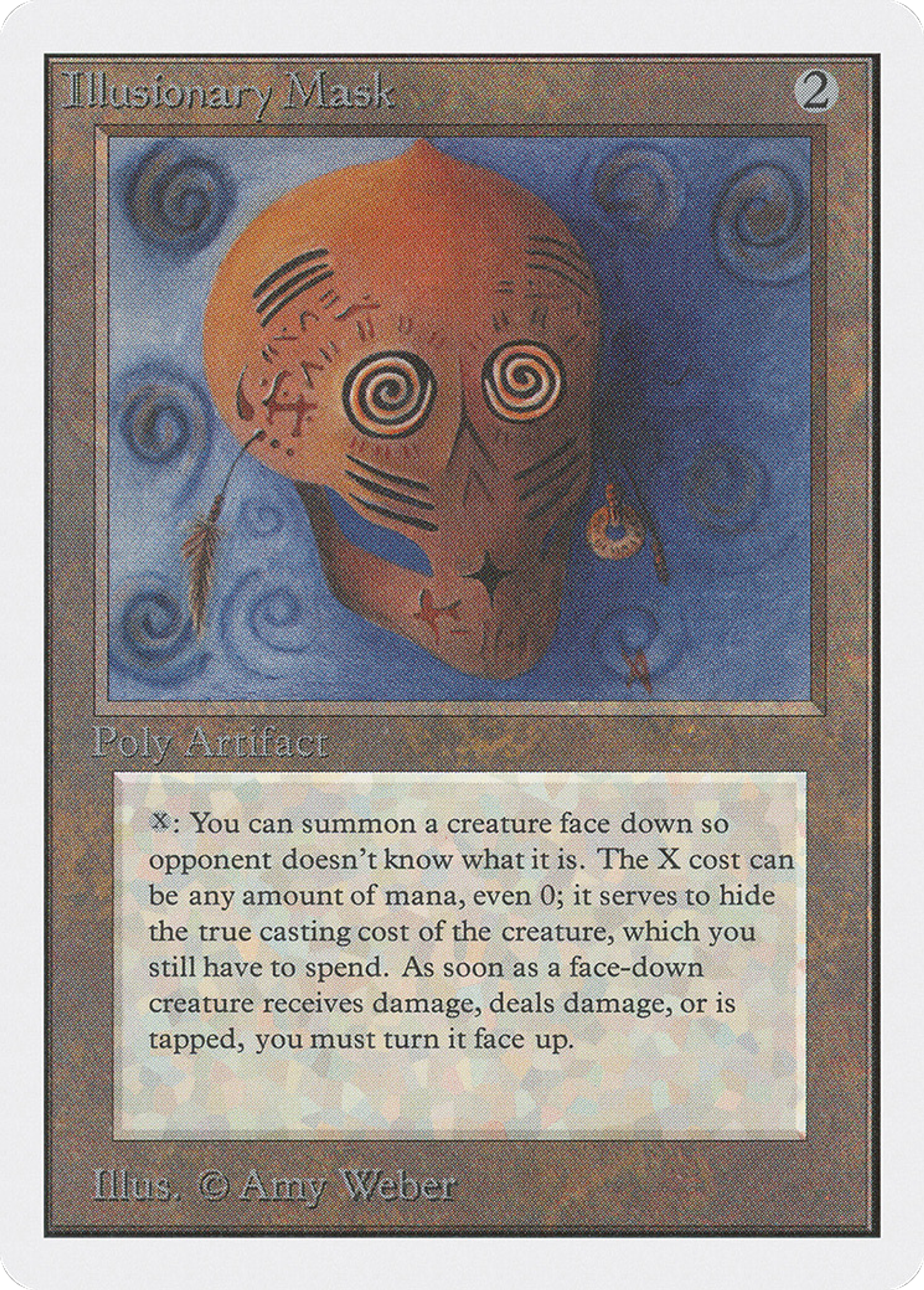 Illusionary Mask — Unlimited Edition — Magic: The Gathering