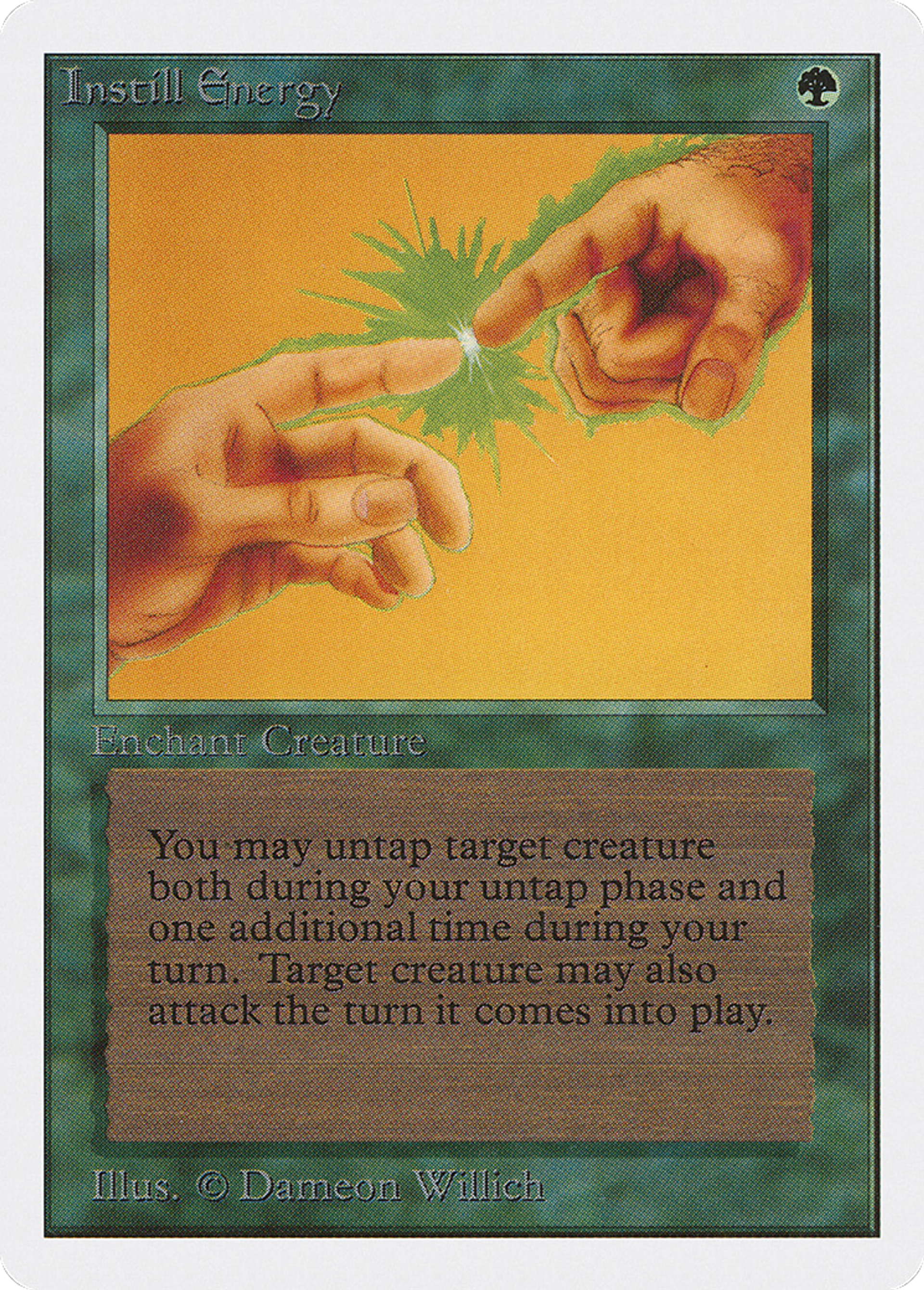 Instill Energy — Unlimited Edition — Magic: The Gathering