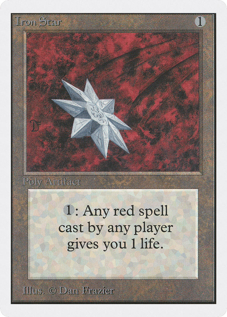 Iron Star — Unlimited Edition — Magic: The Gathering
