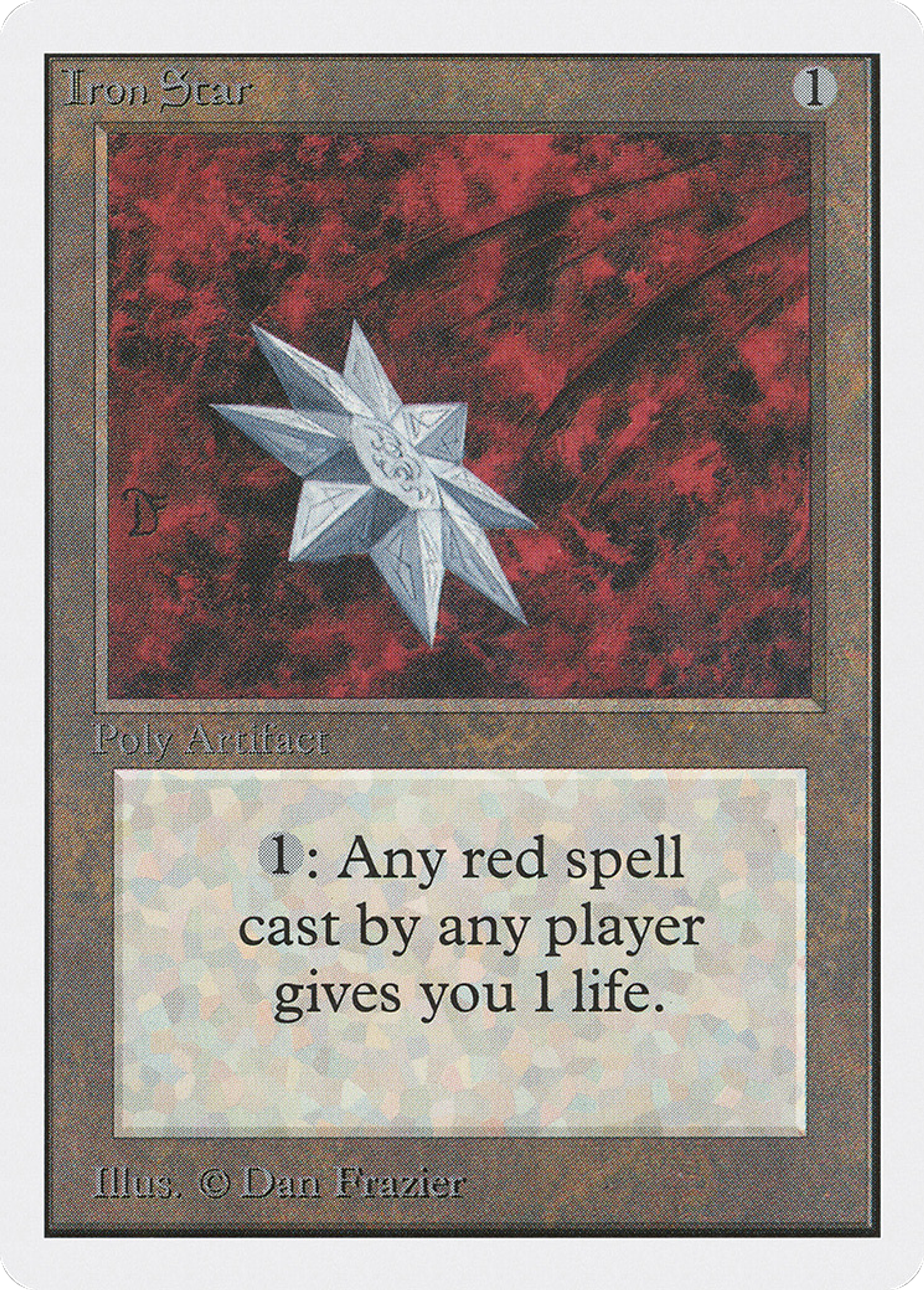 Iron Star — Unlimited Edition — Magic: The Gathering