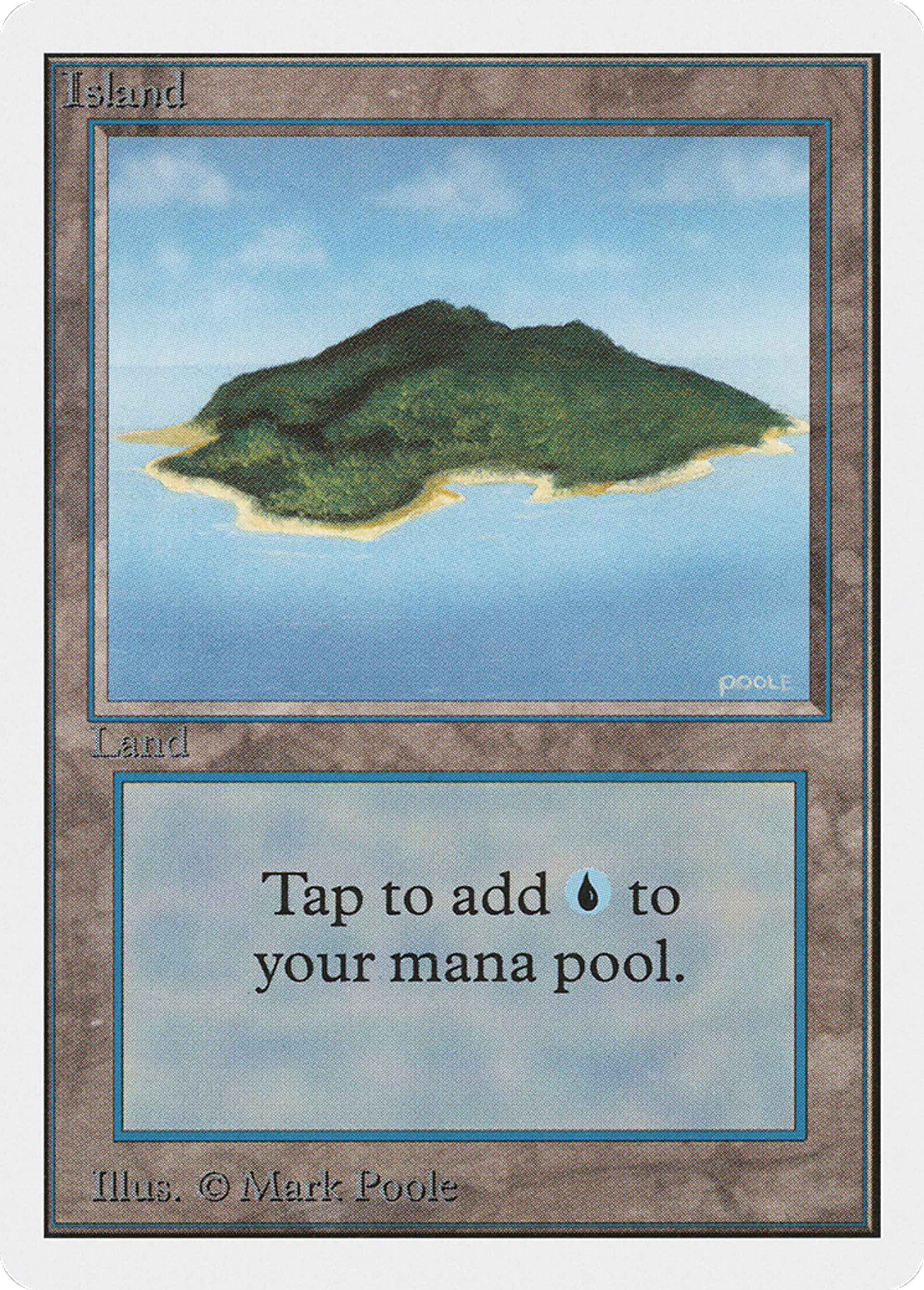 Island — Unlimited Edition — Magic: The Gathering