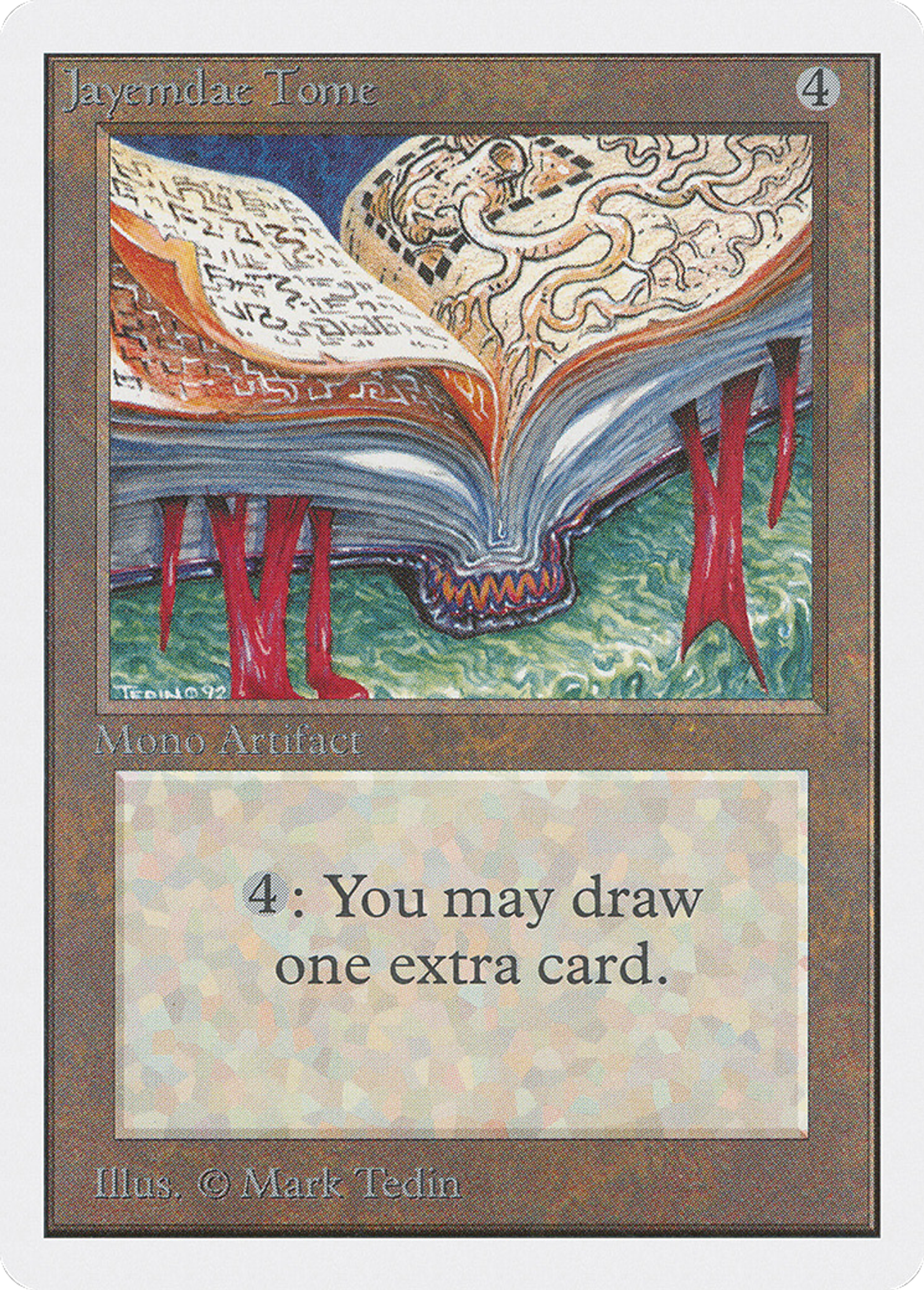 Jayemdae Tome — Unlimited Edition — Magic: The Gathering