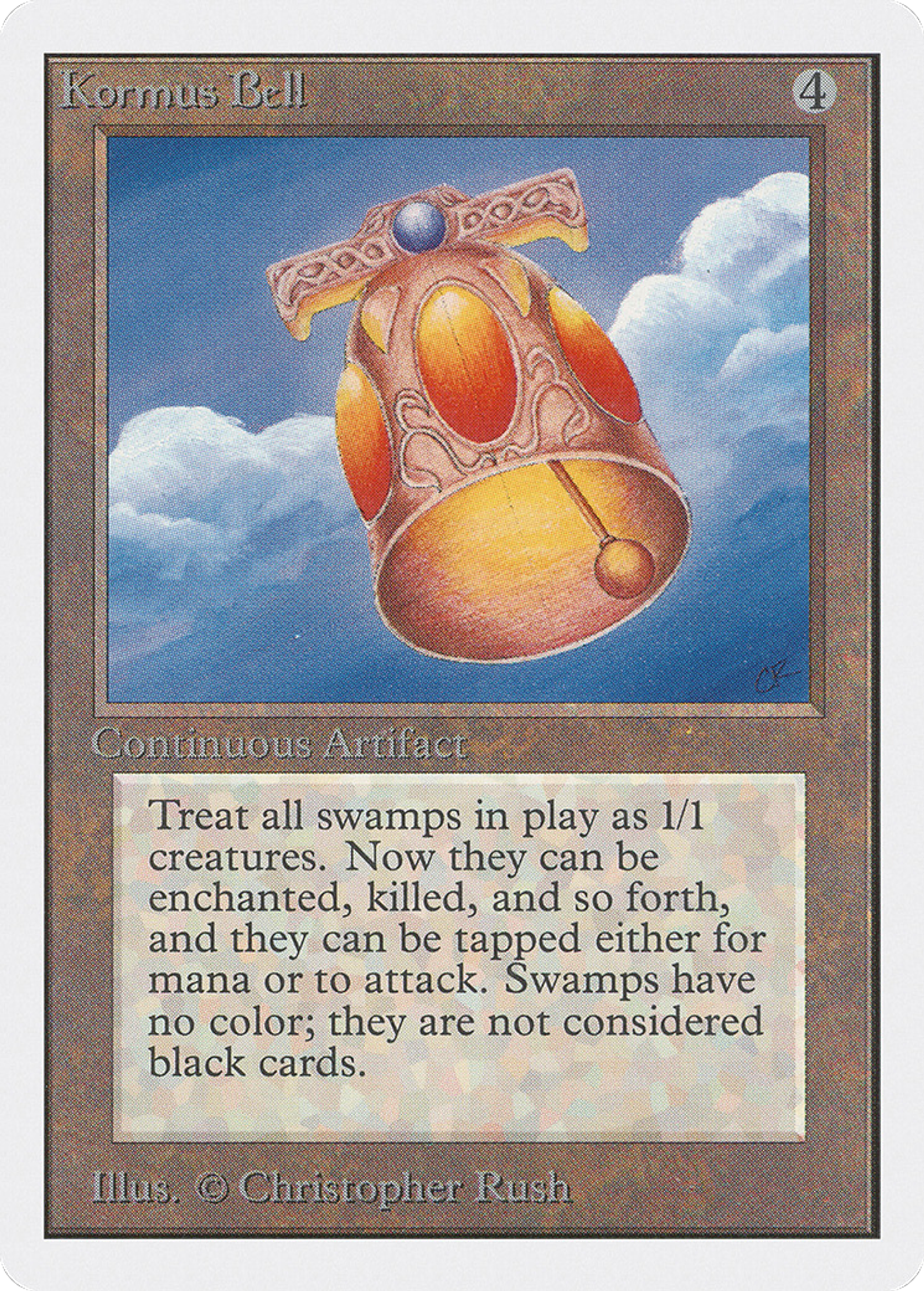 Kormus Bell — Unlimited Edition — Magic: The Gathering
