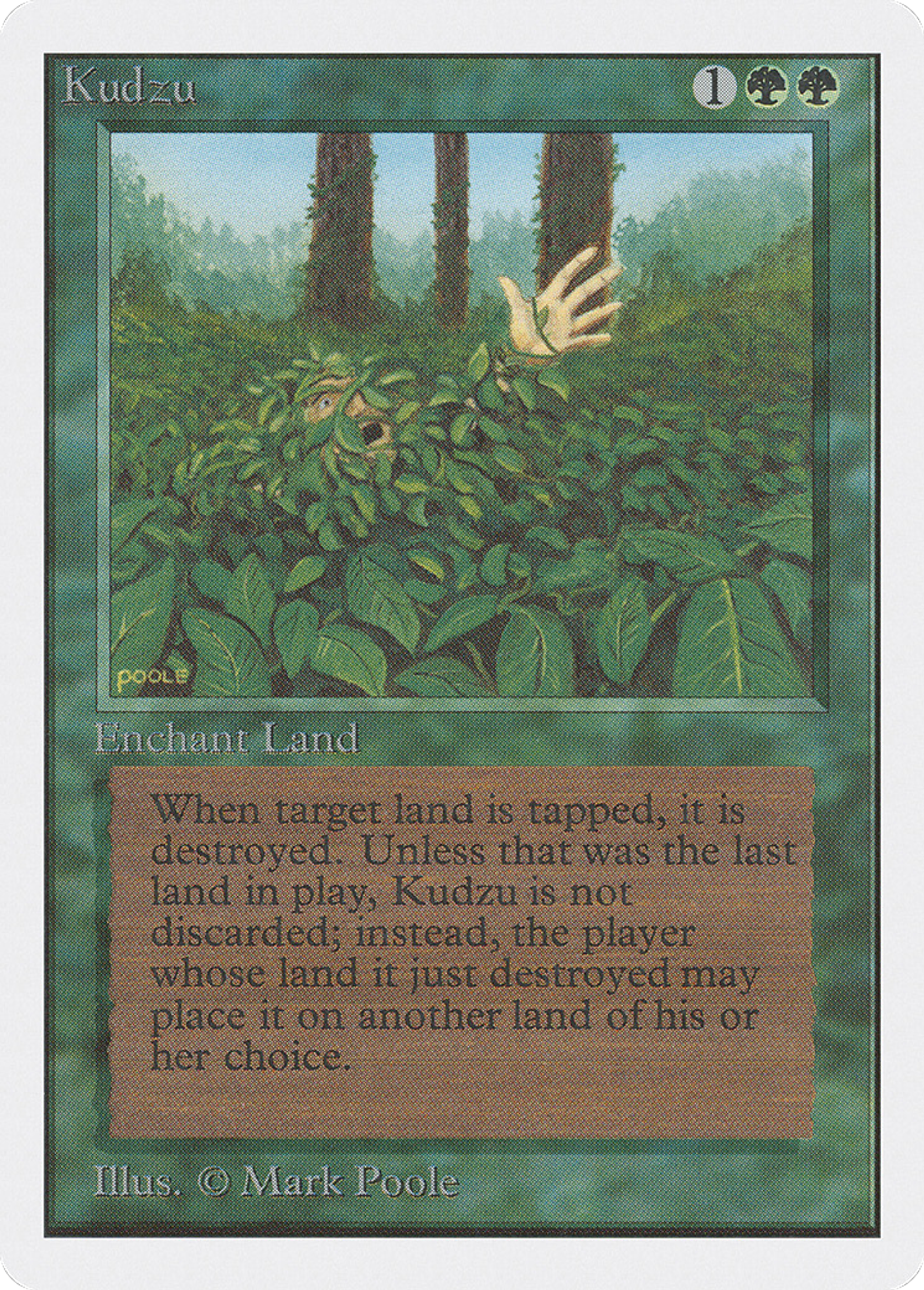 Kudzu — Unlimited Edition — Magic: The Gathering