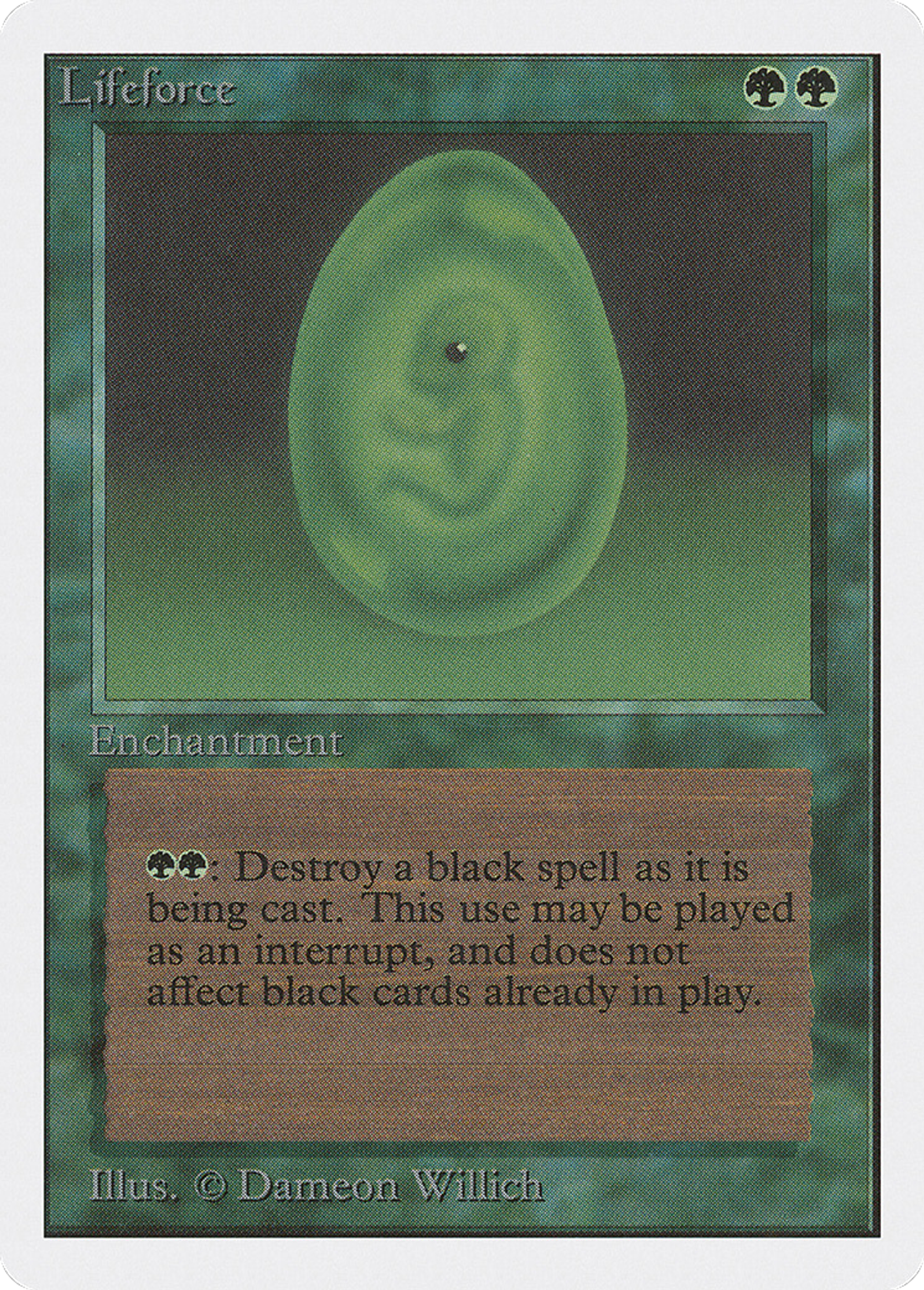 Lifeforce — Unlimited Edition — Magic: The Gathering