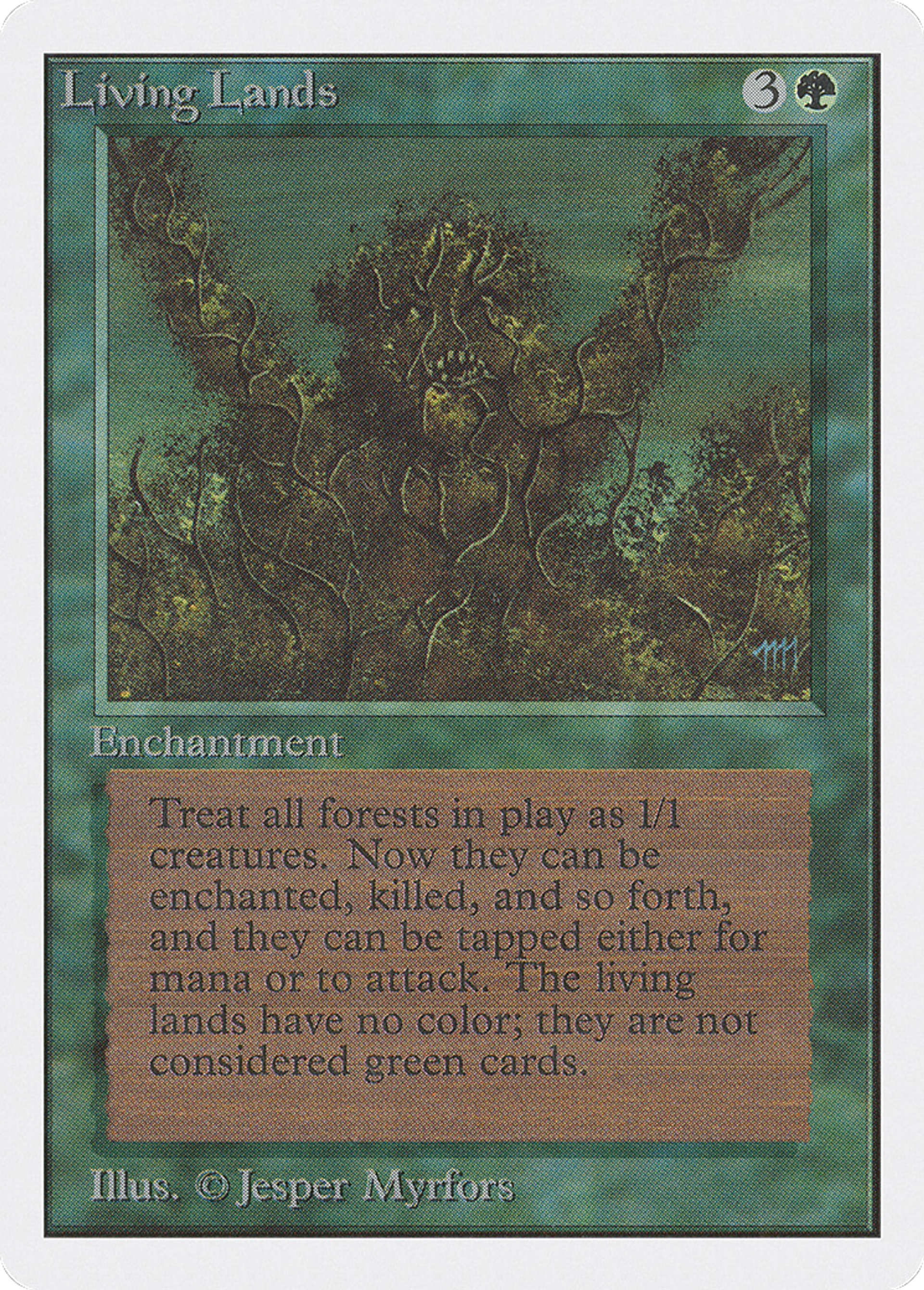 Living Lands — Unlimited Edition — Magic: The Gathering
