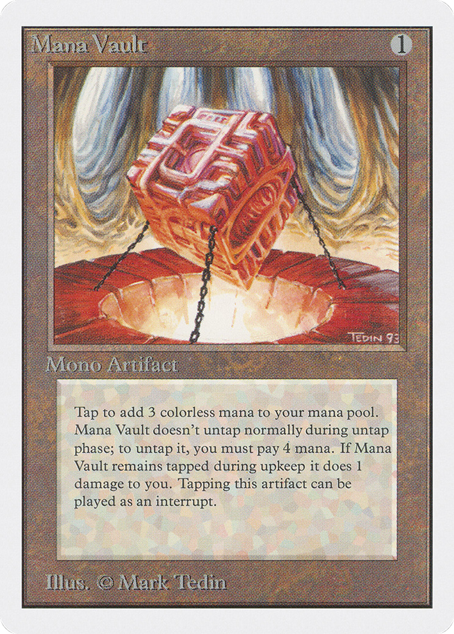 Mana Vault — Unlimited Edition — Magic: The Gathering