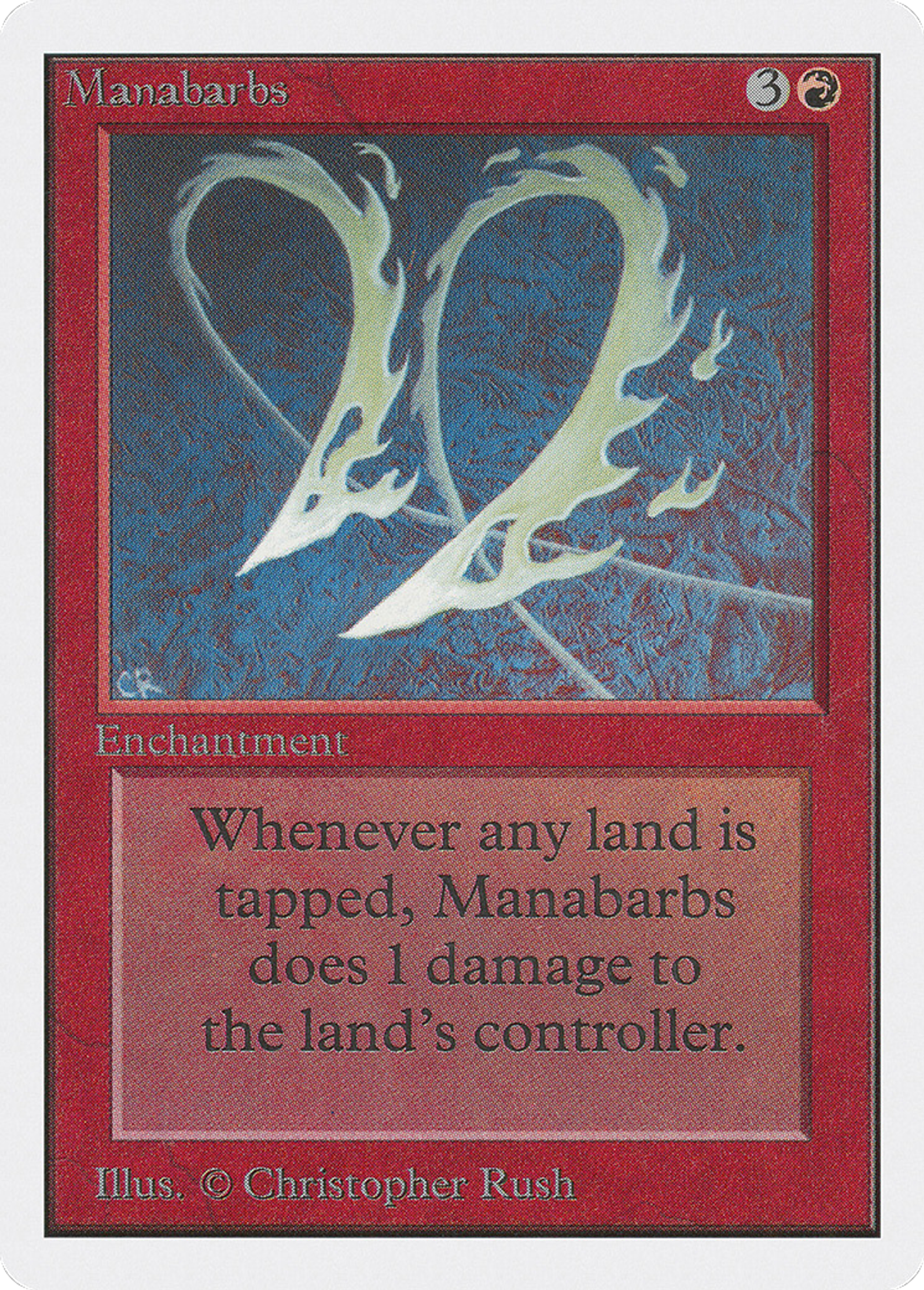 Manabarbs — Unlimited Edition — Magic: The Gathering
