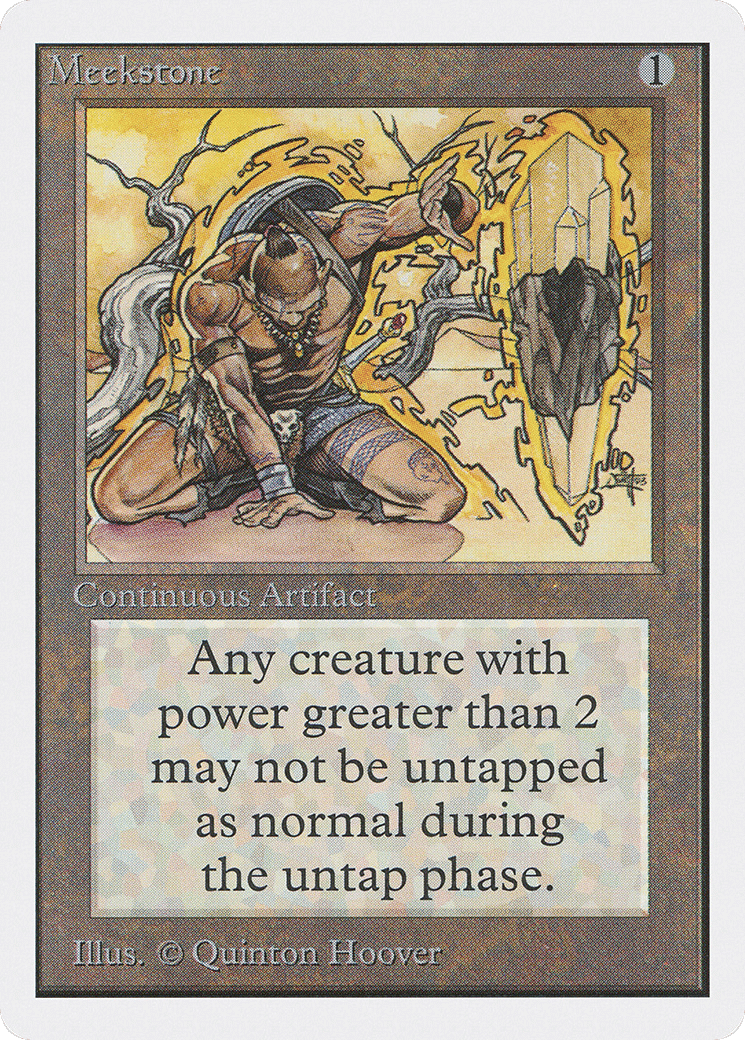 Meekstone — Unlimited Edition — Magic: The Gathering