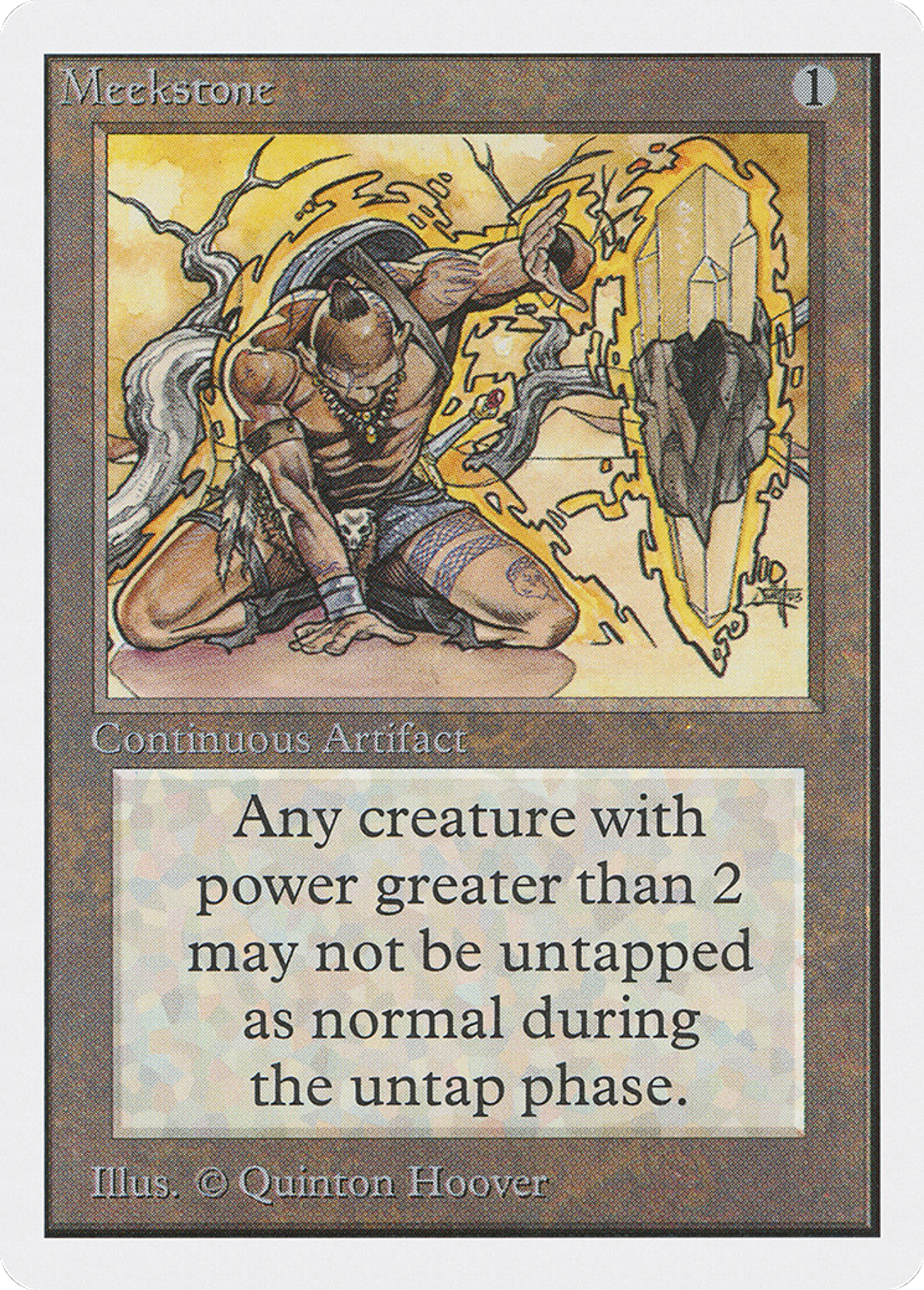 Meekstone — Unlimited Edition — Magic: The Gathering
