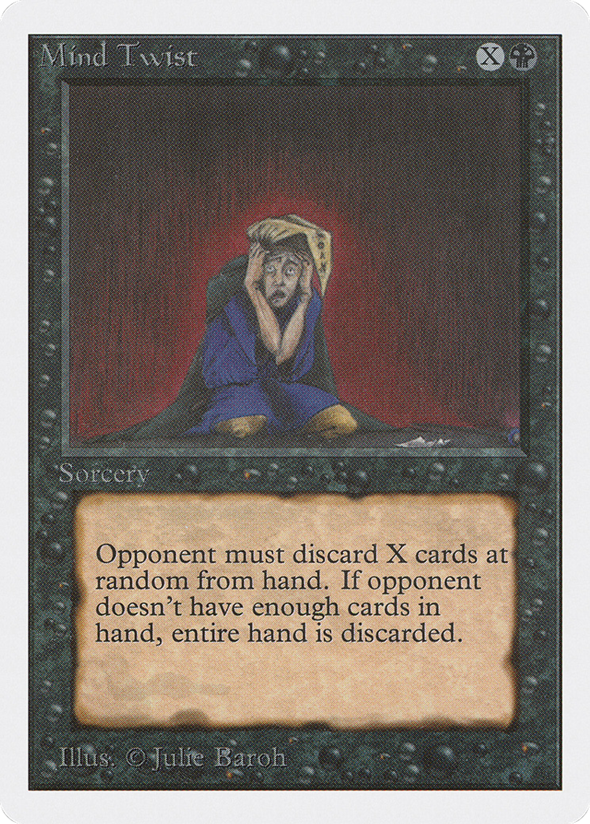 Mind Twist — Unlimited Edition — Magic: The Gathering