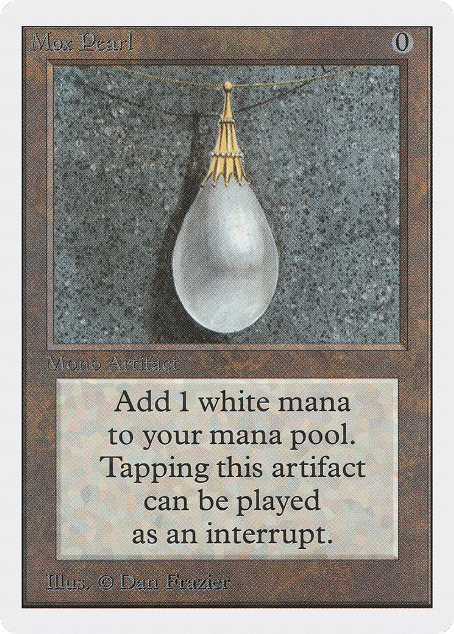 Mox Pearl — Unlimited Edition — Magic: The Gathering