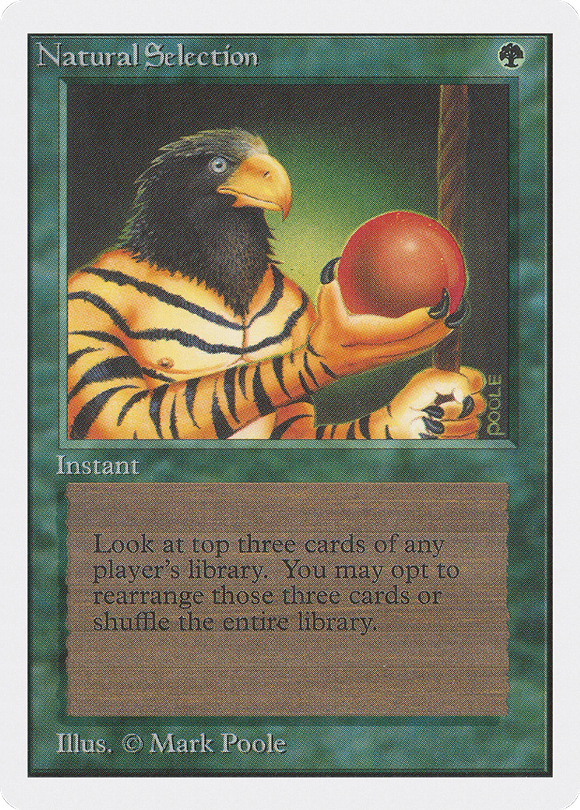 Natural Selection — Unlimited Edition — Magic: The Gathering