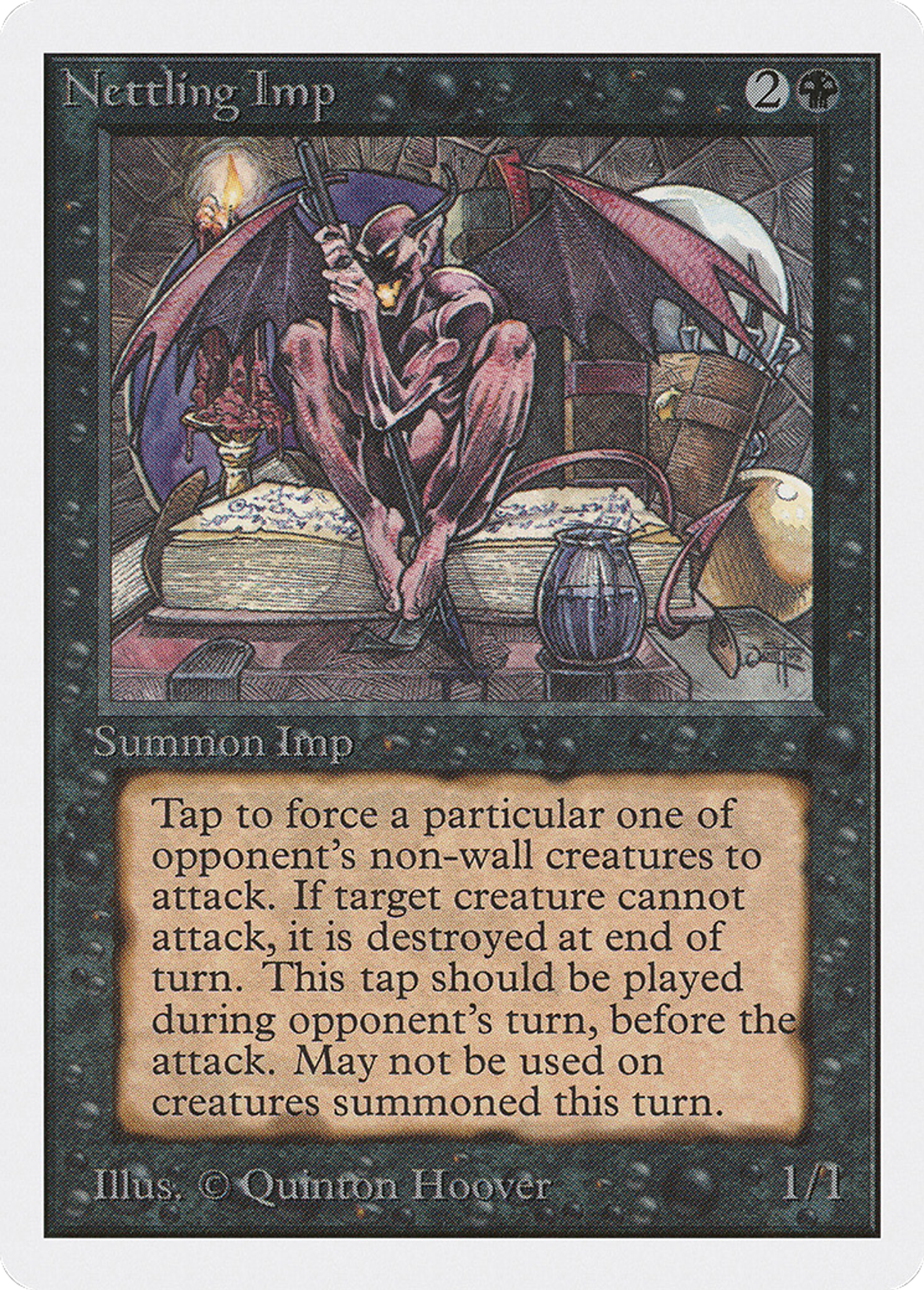 Nettling Imp — Unlimited Edition — Magic: The Gathering