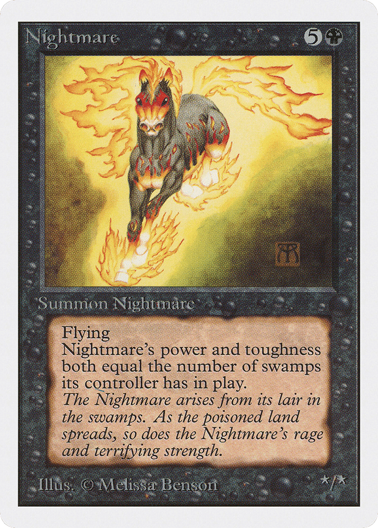 Nightmare — Unlimited Edition — Magic: The Gathering
