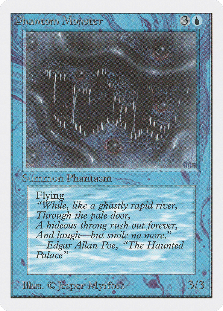 Phantom Monster — Unlimited Edition — Magic: The Gathering