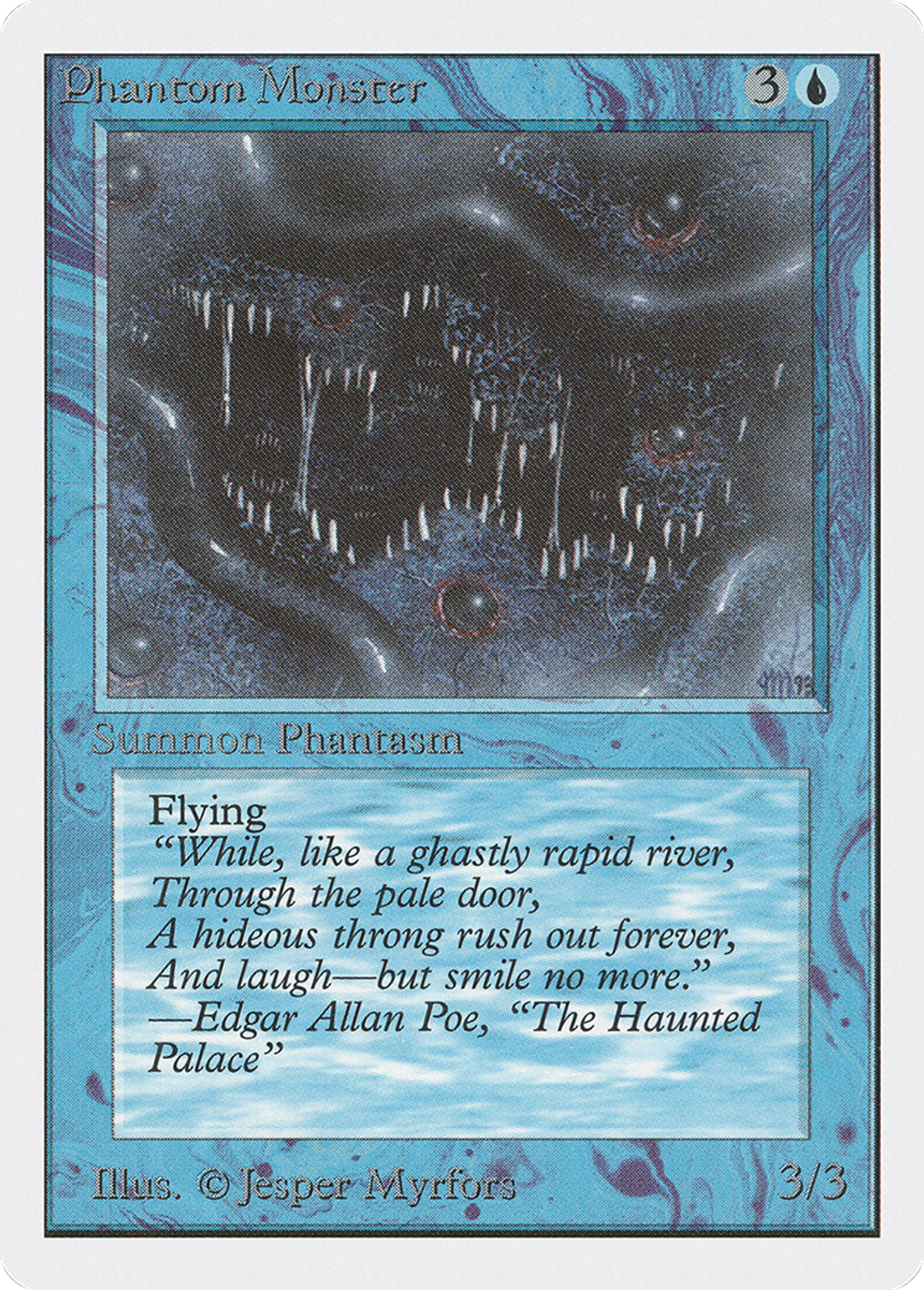 Phantom Monster — Unlimited Edition — Magic: The Gathering
