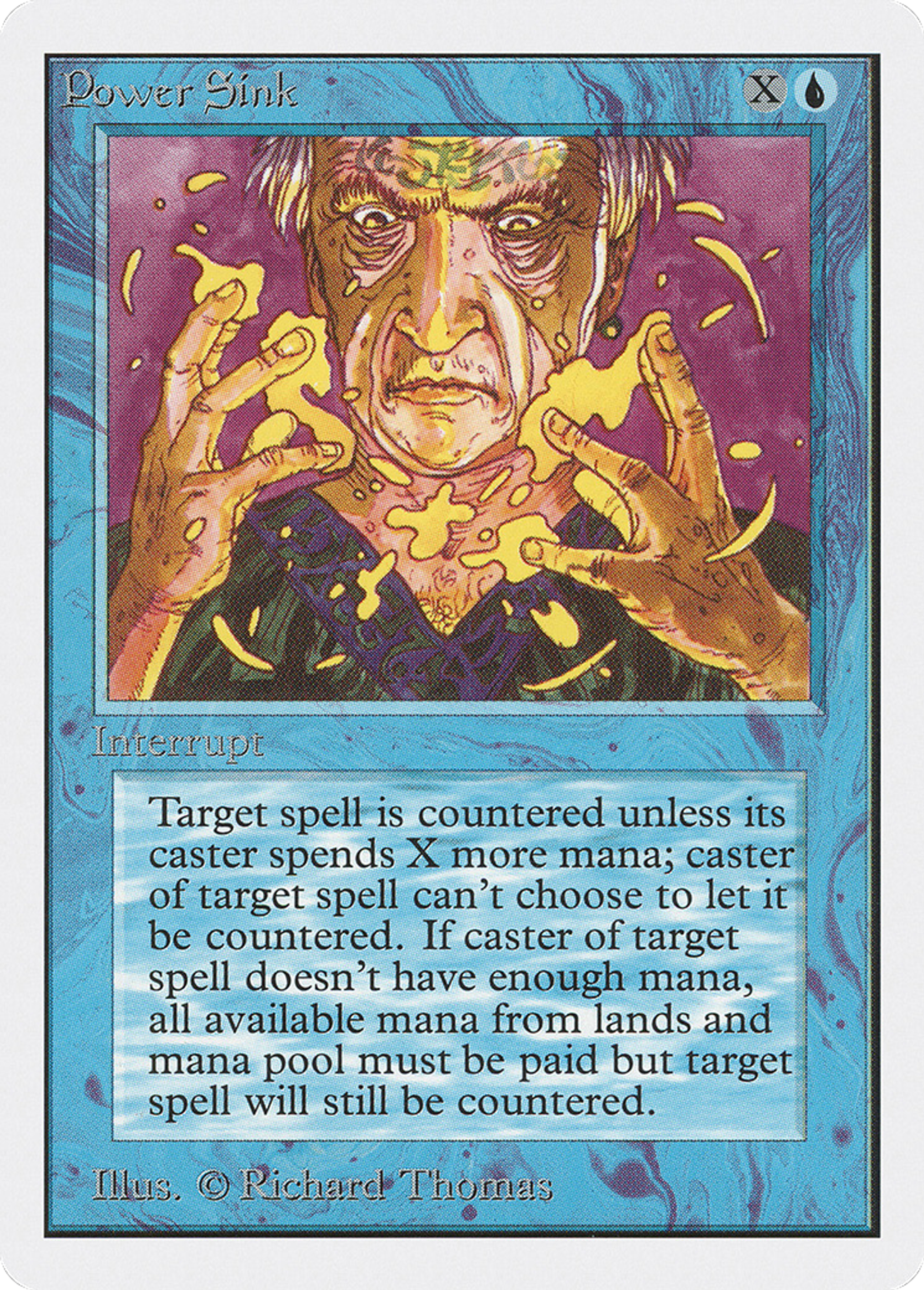 Power Sink — Unlimited Edition — Magic: The Gathering