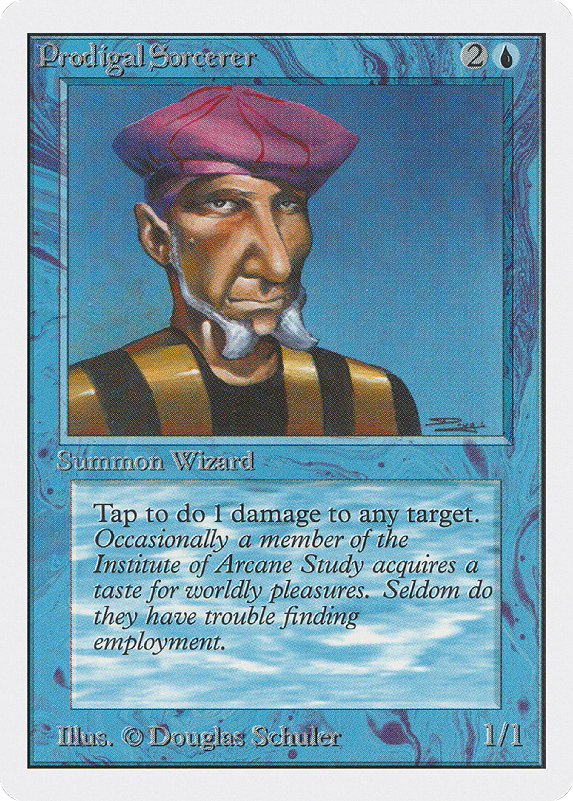 Prodigal Sorcerer — Unlimited Edition — Magic: The Gathering