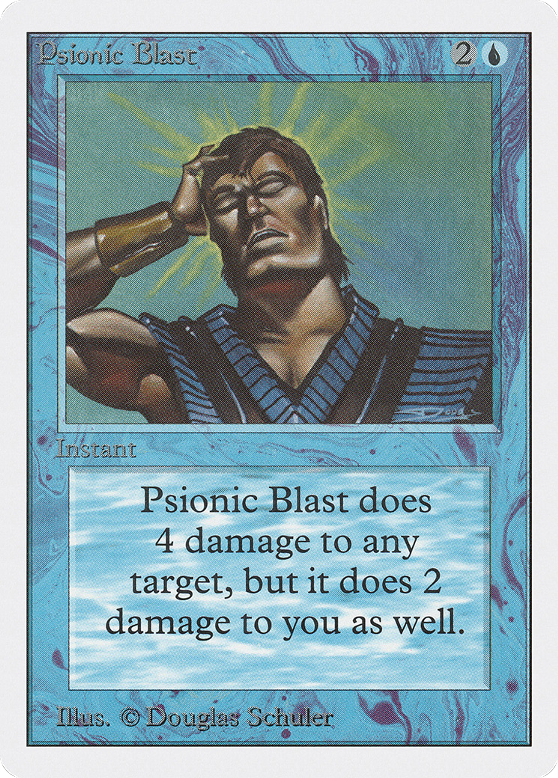 Psionic Blast — Unlimited Edition — Magic: The Gathering