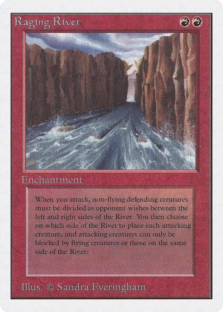 Raging River — Unlimited Edition — Magic: The Gathering