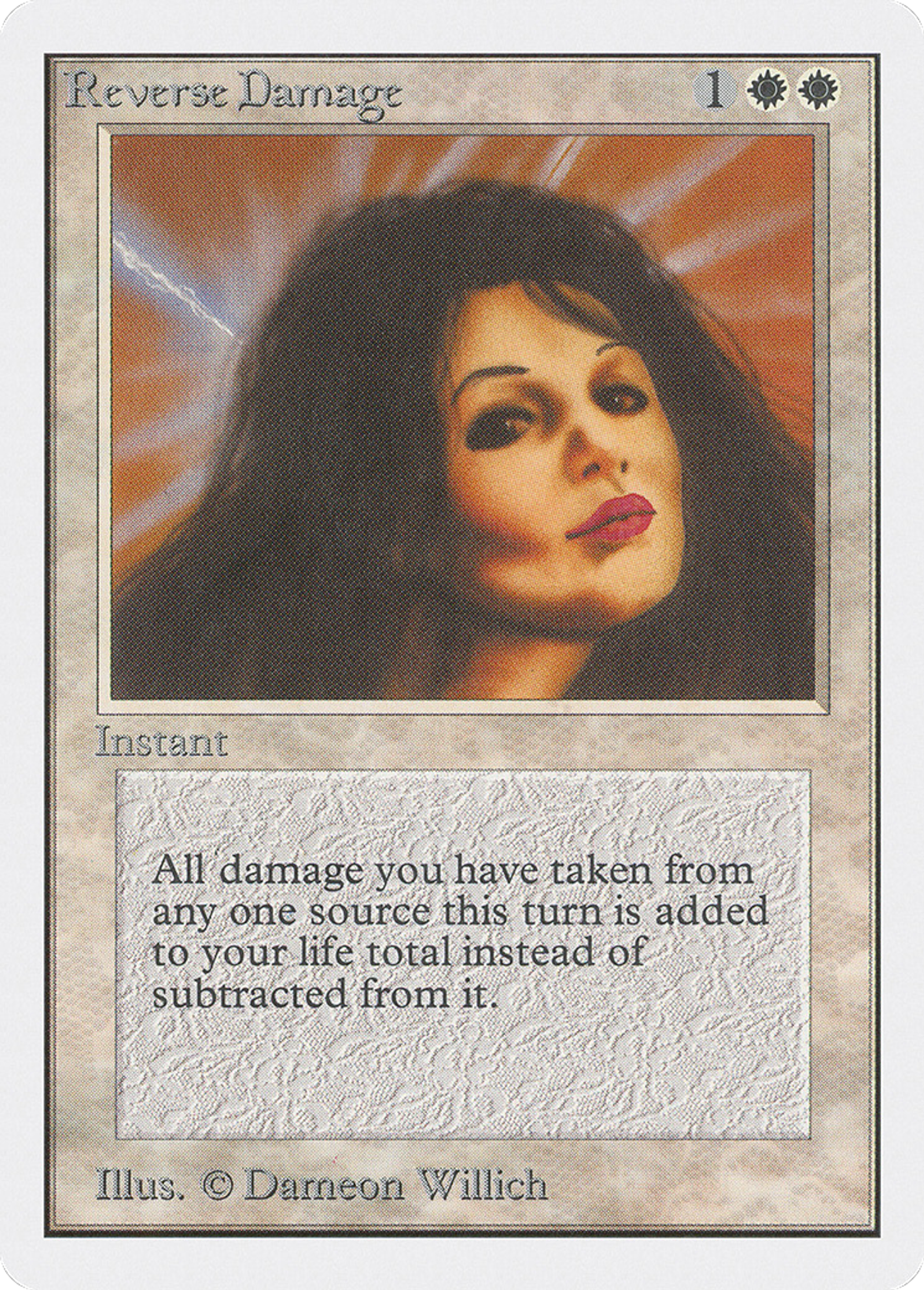 Reverse Damage — Unlimited Edition — Magic: The Gathering