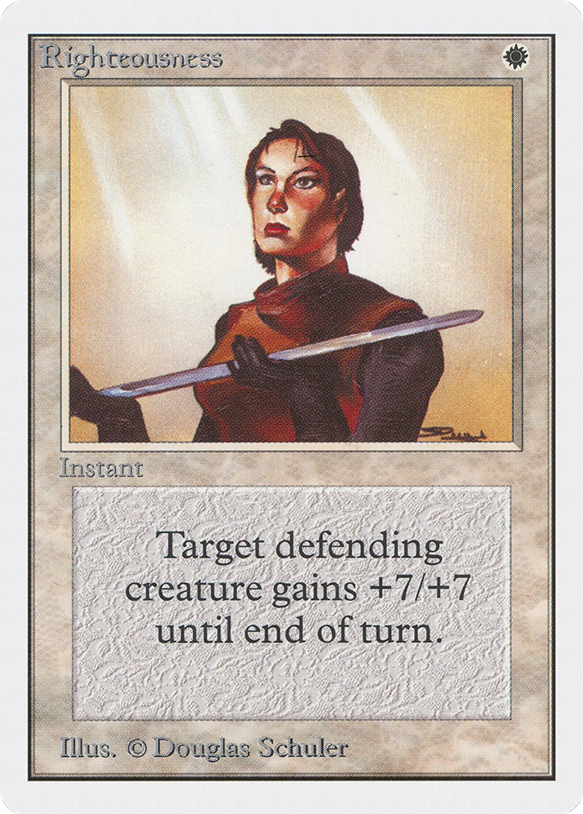 Righteousness — Unlimited Edition — Magic: The Gathering