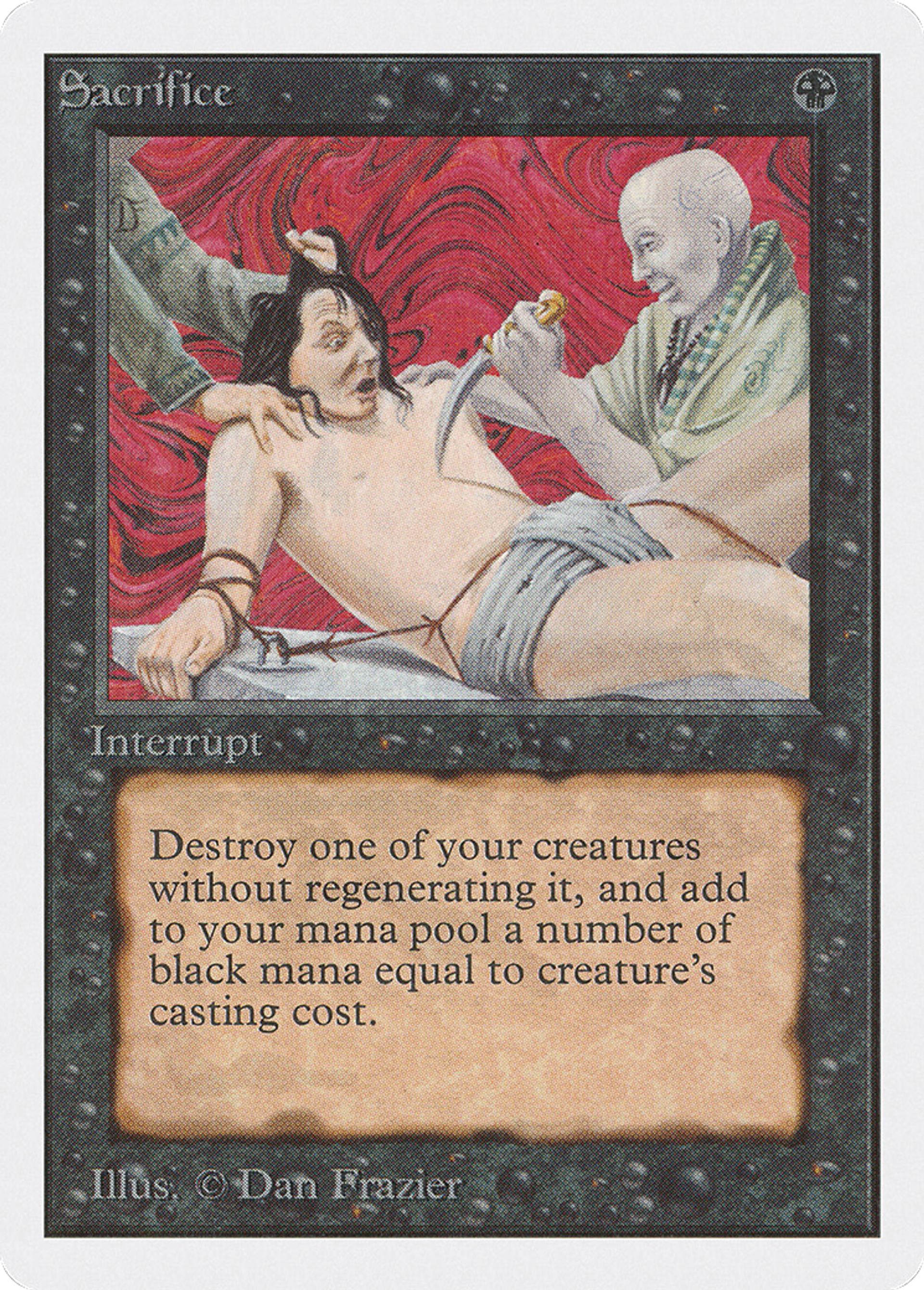 Sacrifice — Unlimited Edition — Magic: The Gathering