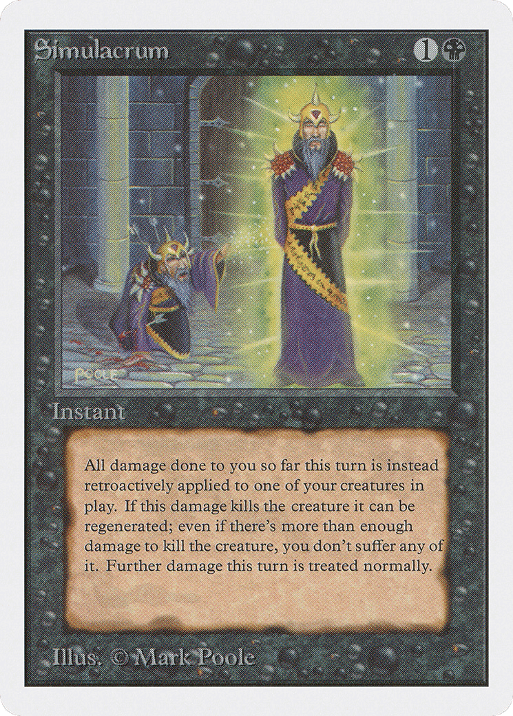 Simulacrum — Unlimited Edition — Magic: The Gathering