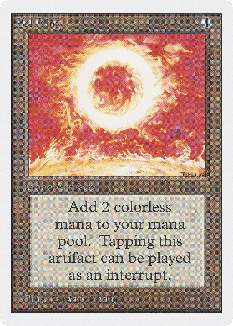 Anneau solaire from Unlimited Edition - Magic: The Gathering