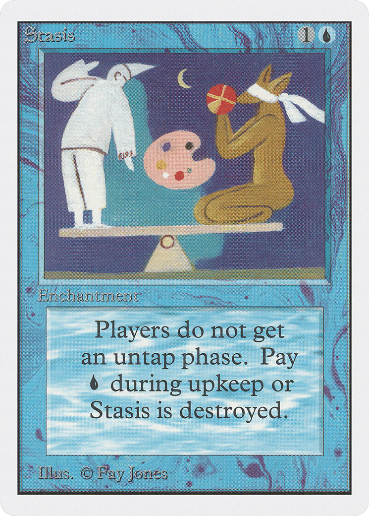 Stasis — Unlimited Edition — Magic: The Gathering