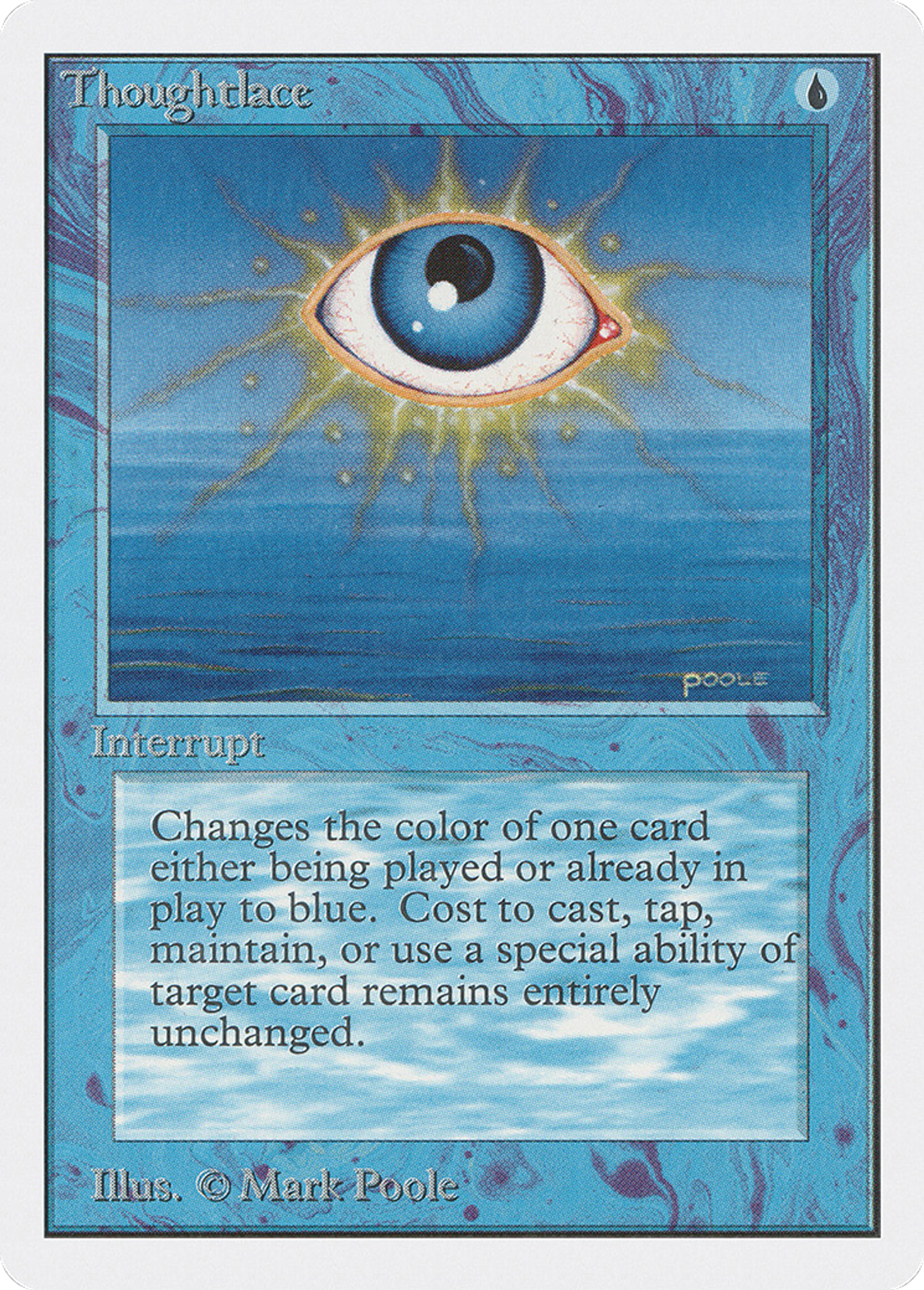 Thoughtlace — Unlimited Edition — Magic: The Gathering