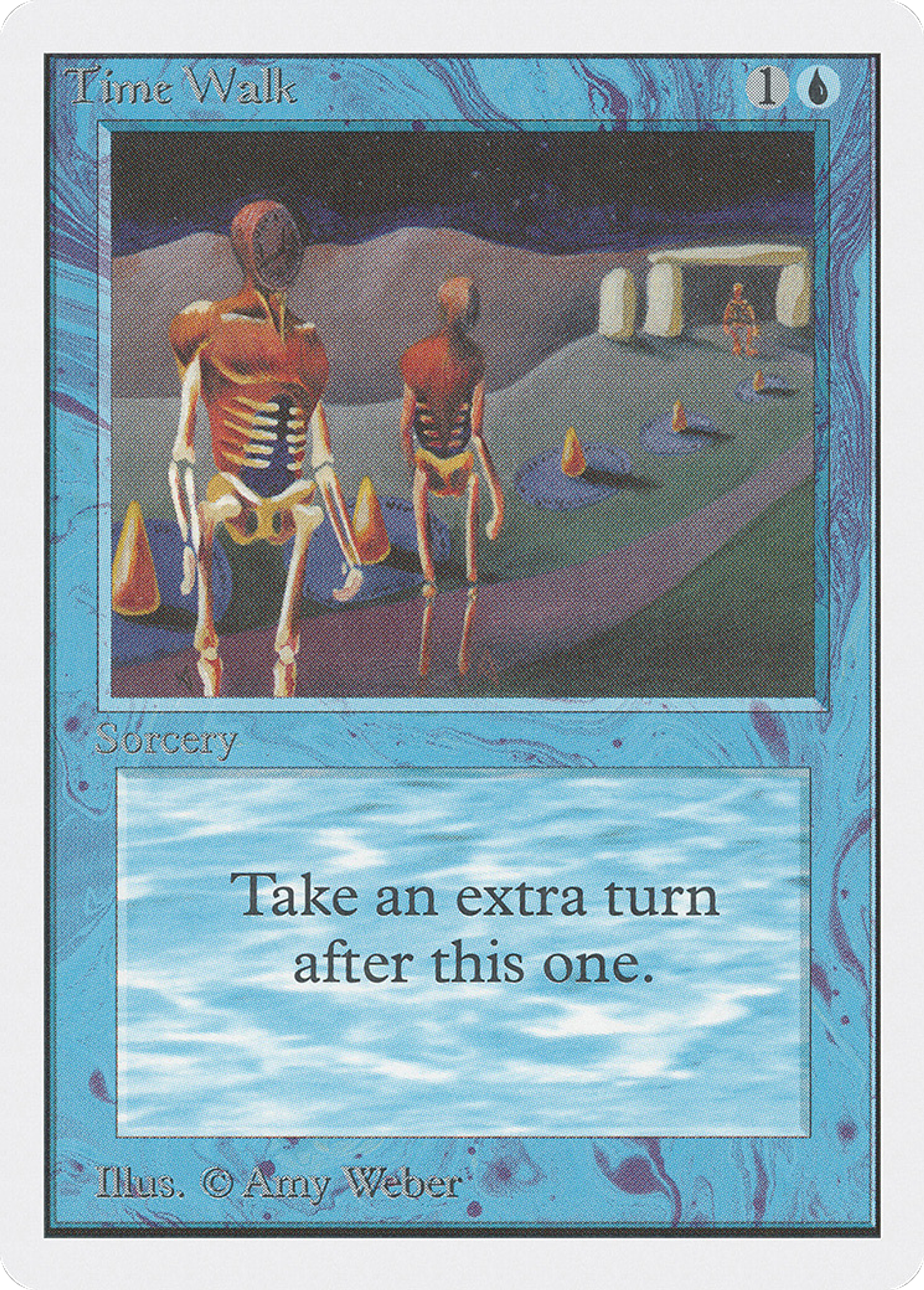 Time Walk — Unlimited Edition — Magic: The Gathering