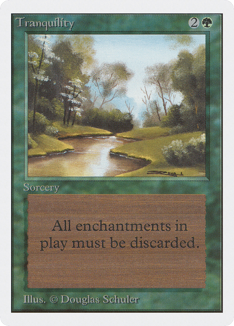 Tranquility — Unlimited Edition — Magic: The Gathering