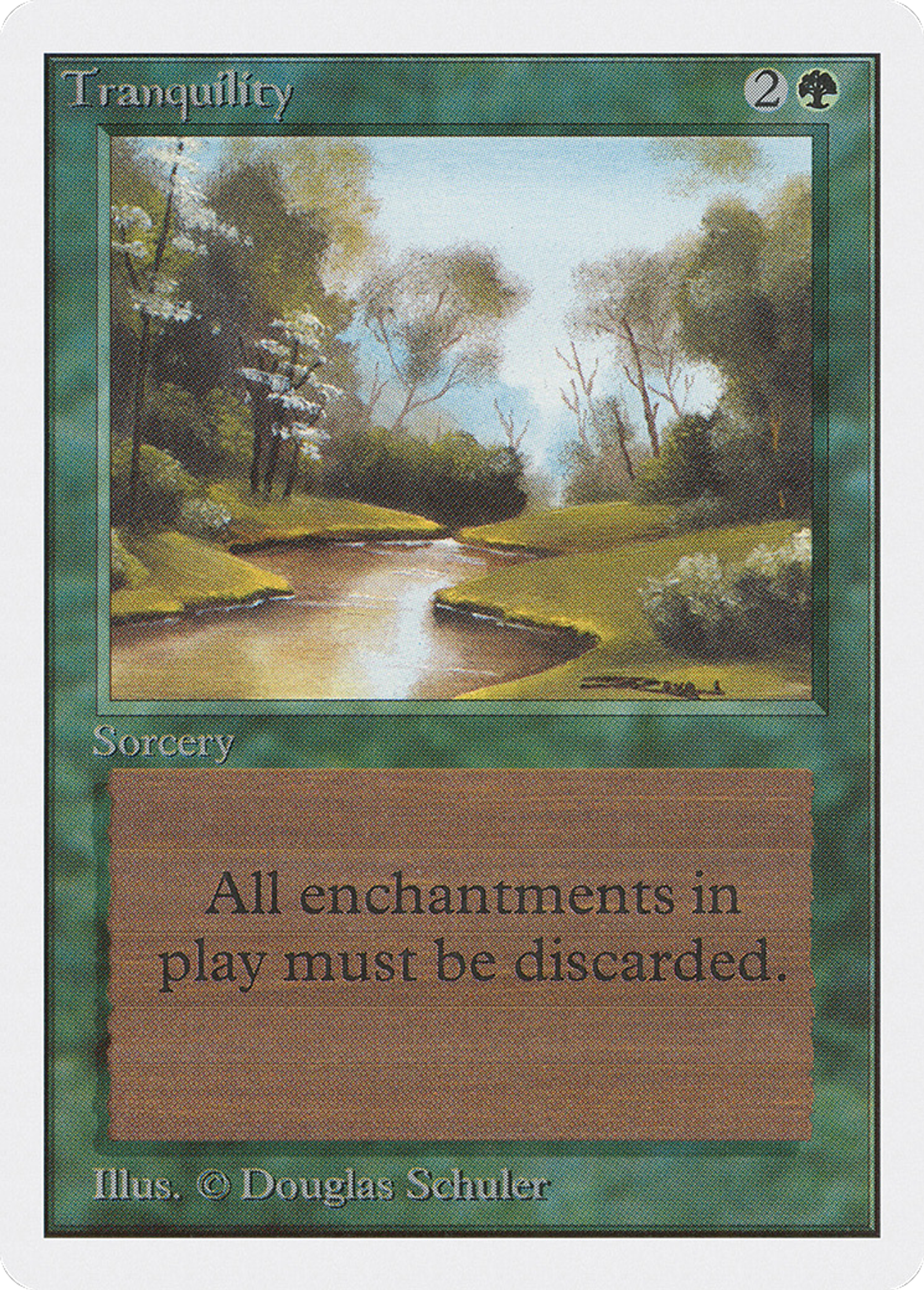 Tranquility — Unlimited Edition — Magic: The Gathering