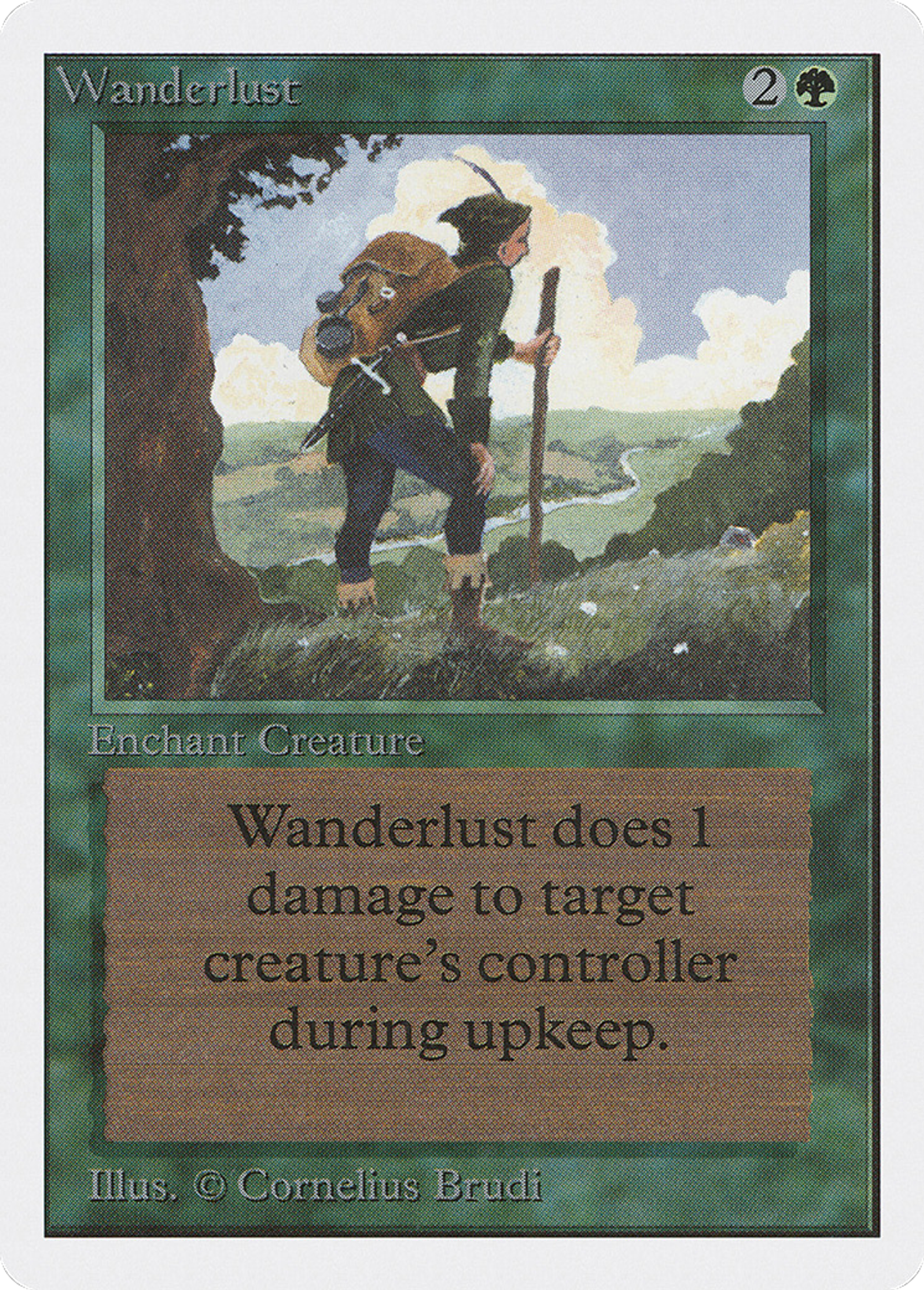Wanderlust — Unlimited Edition — Magic: The Gathering
