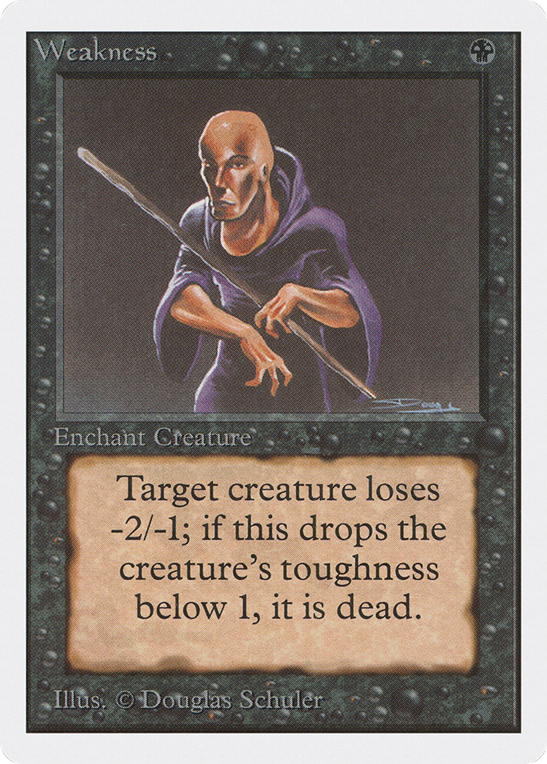 Weakness — Unlimited Edition — Magic: The Gathering