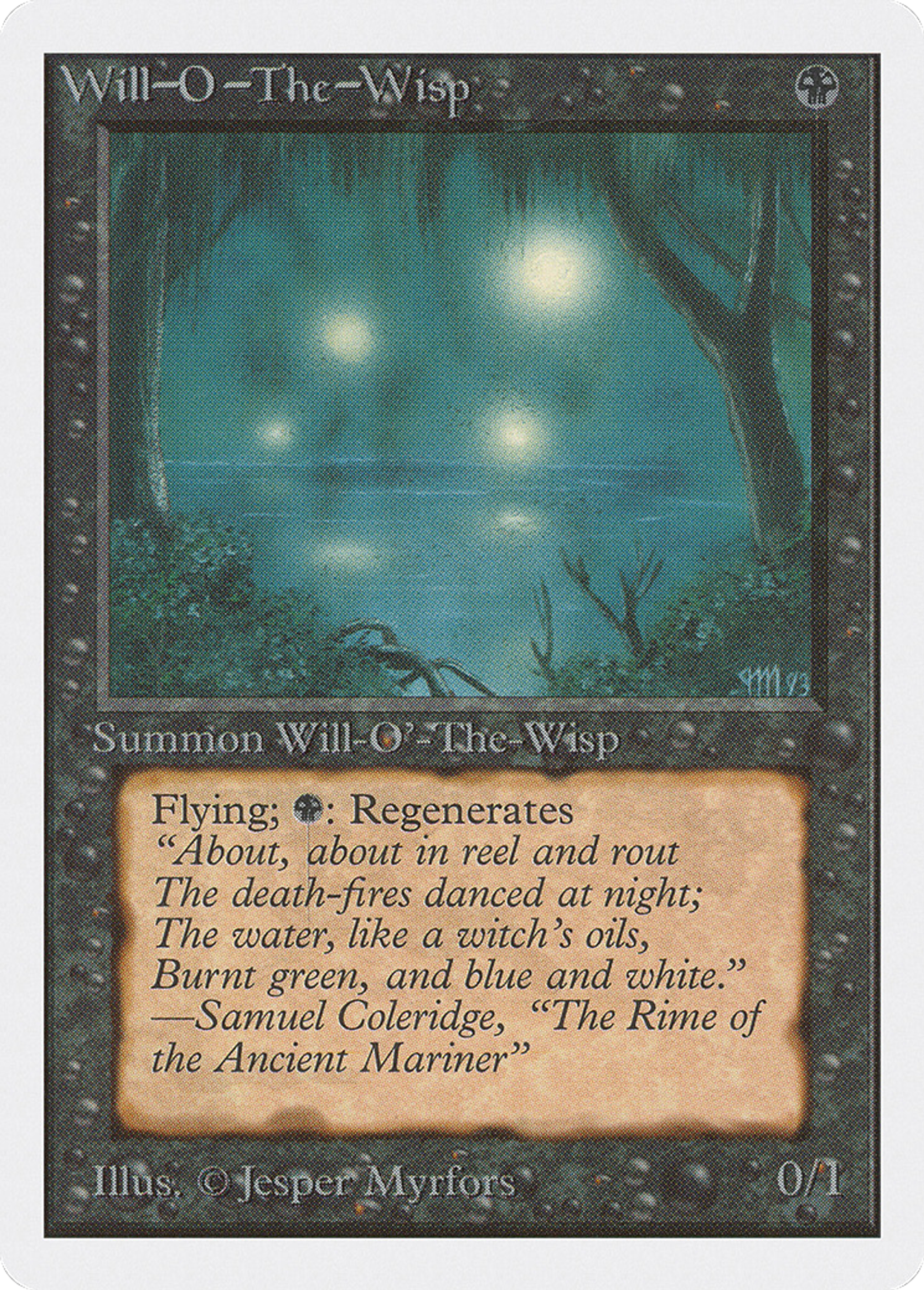 Will-o'-the-Wisp — Unlimited Edition — Magic: The Gathering
