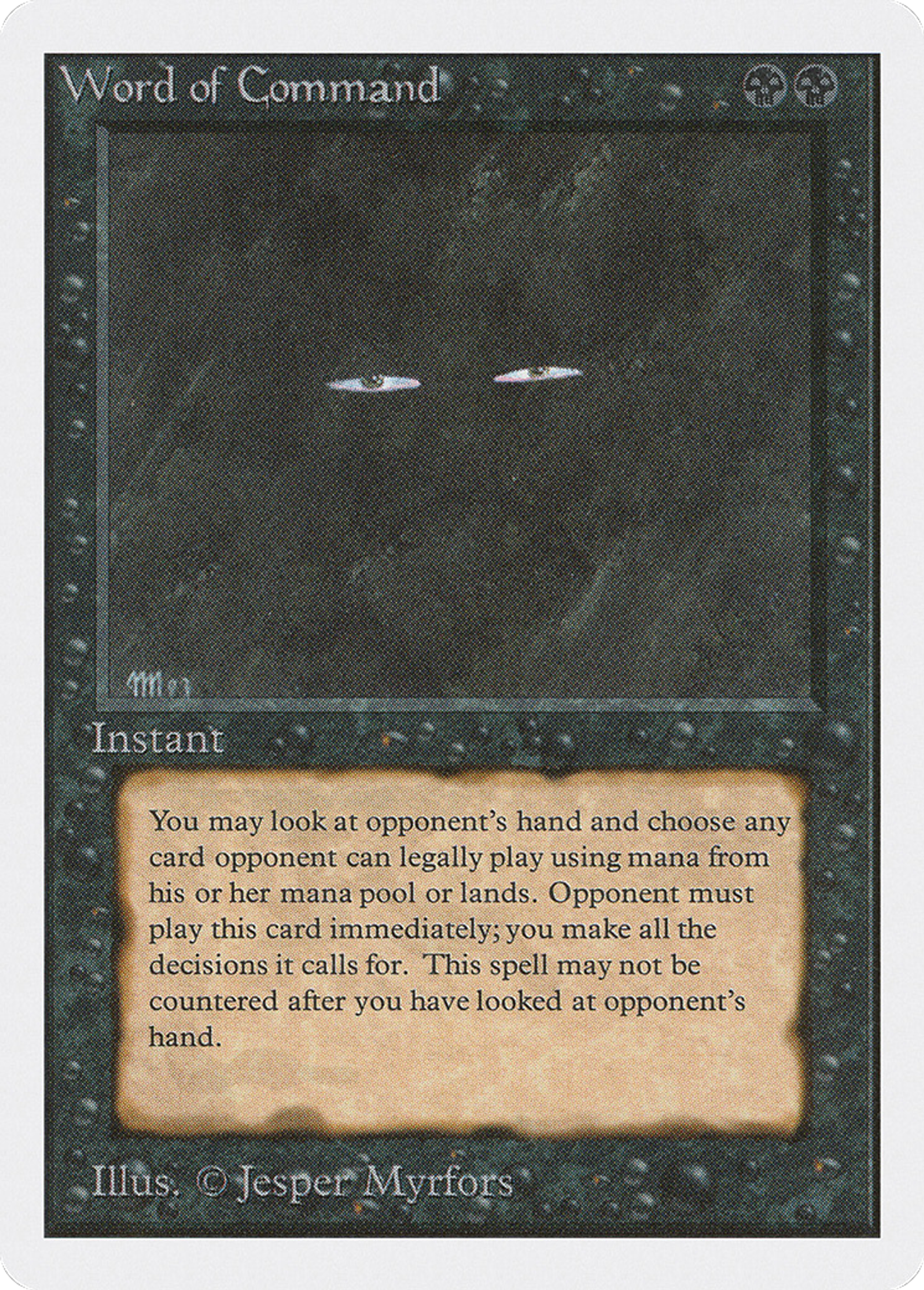 Word of Command — Unlimited Edition — Magic: The Gathering