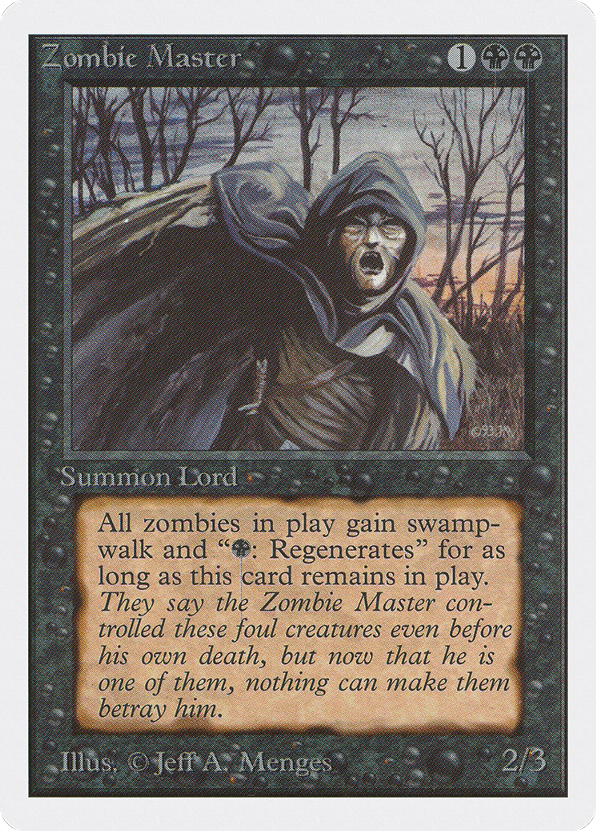 Zombie Master — Unlimited Edition — Magic: The Gathering