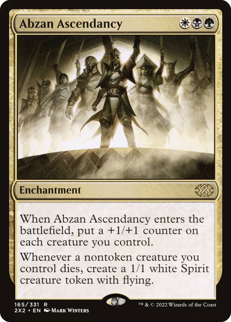 Abzan Ascendancy — Double Masters 2022 — Magic: The Gathering