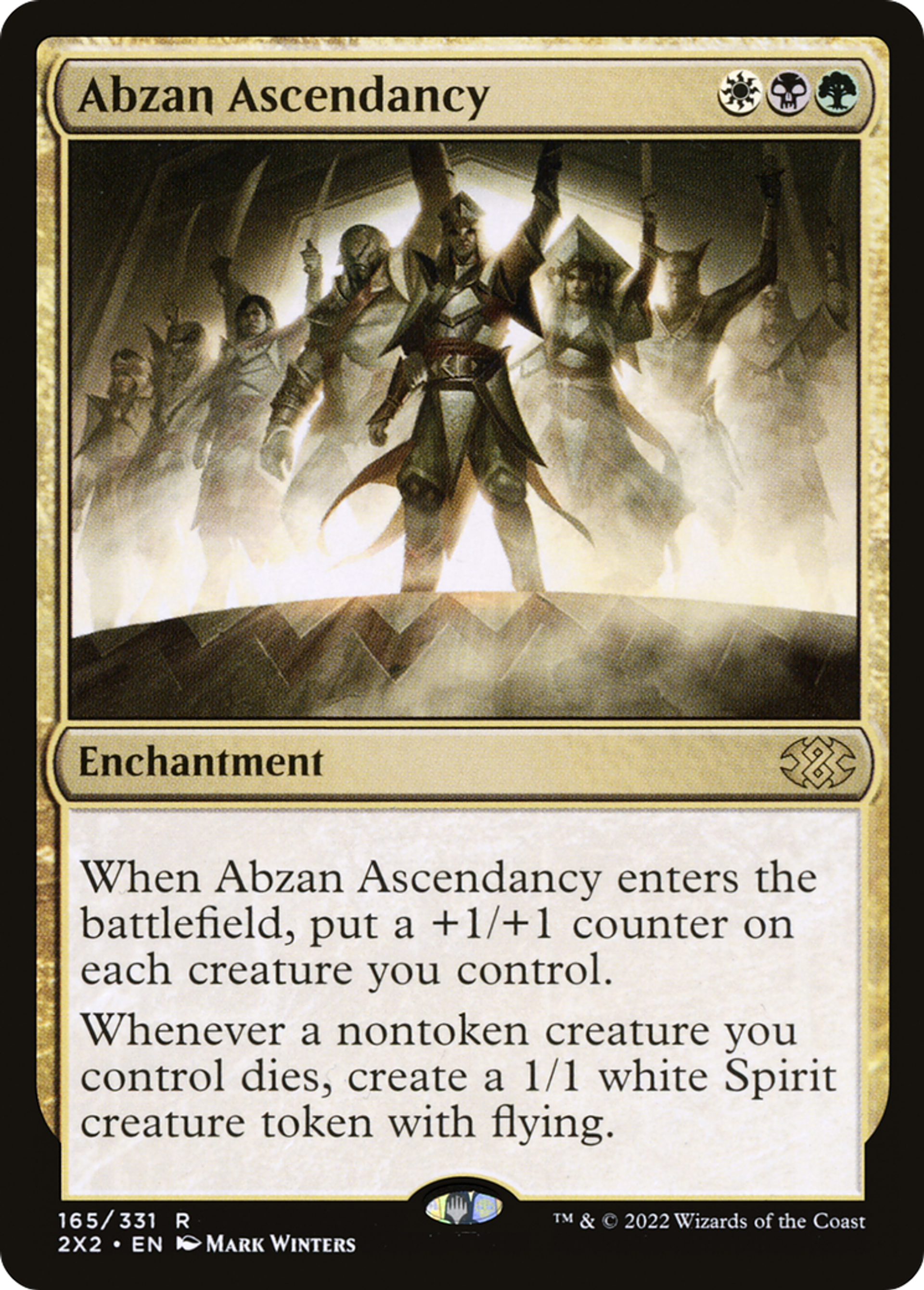 Abzan Ascendancy — Double Masters 2022 — Magic: The Gathering