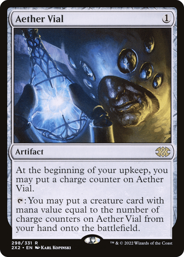 Aether Vial — Double Masters 2022 — Magic: The Gathering
