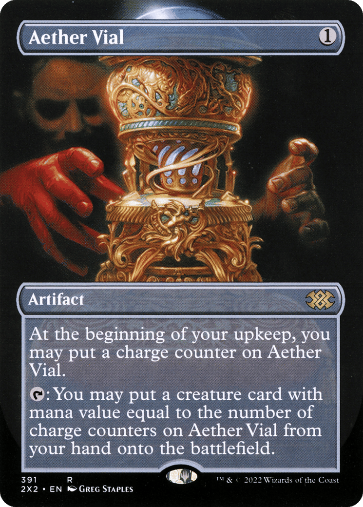 Aether Vial — Double Masters 2022 — Magic: The Gathering