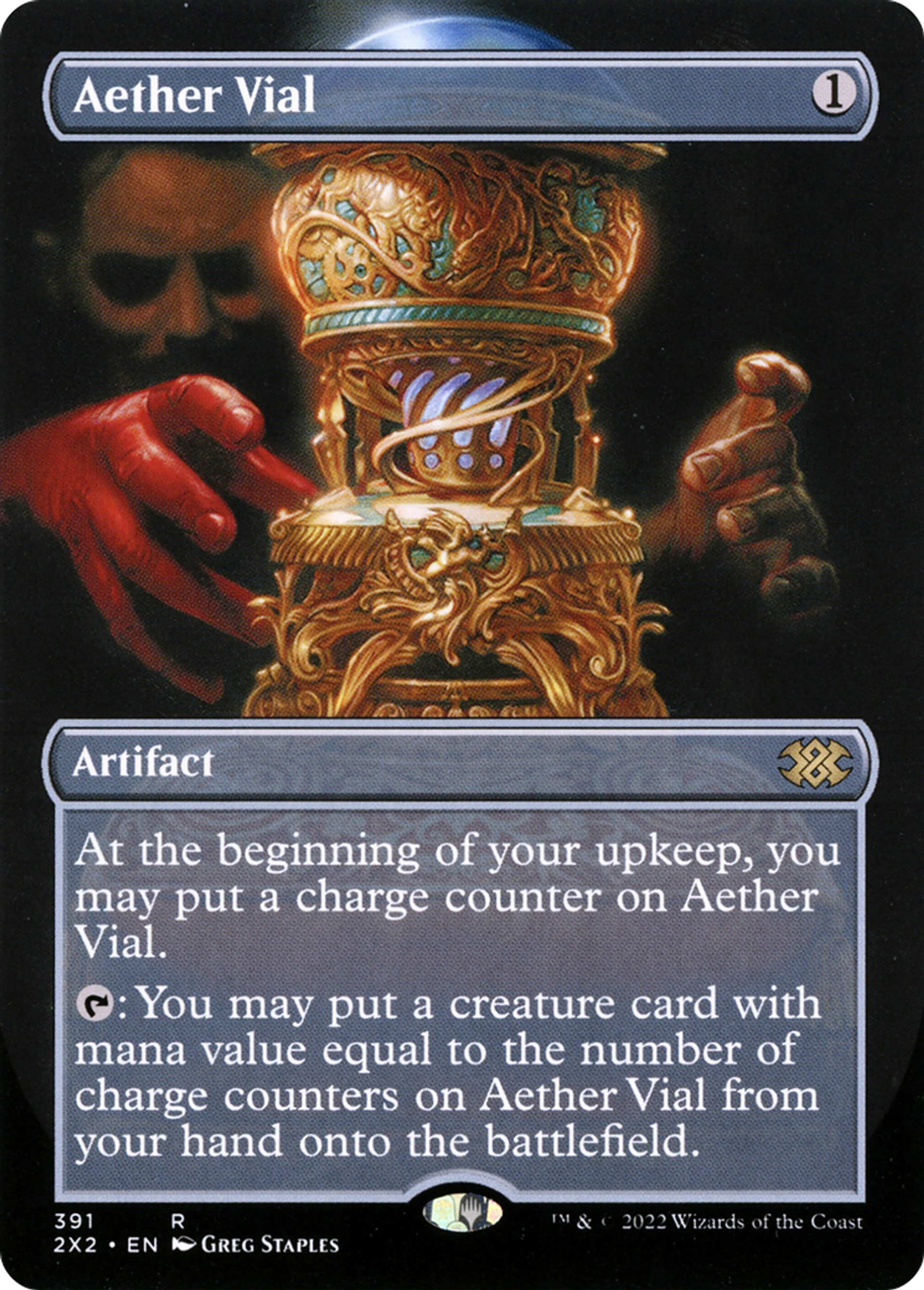 Aether Vial — Double Masters 2022 — Magic: The Gathering